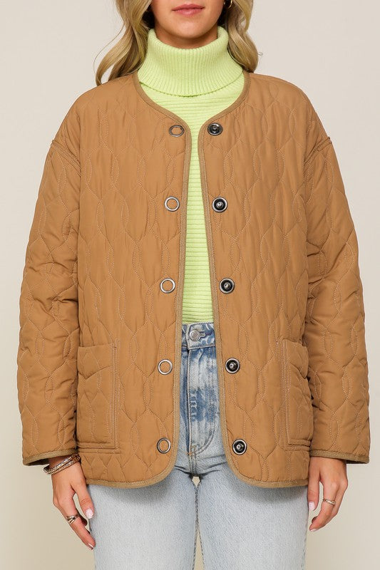 Ivy Quilted Puffer Jacket