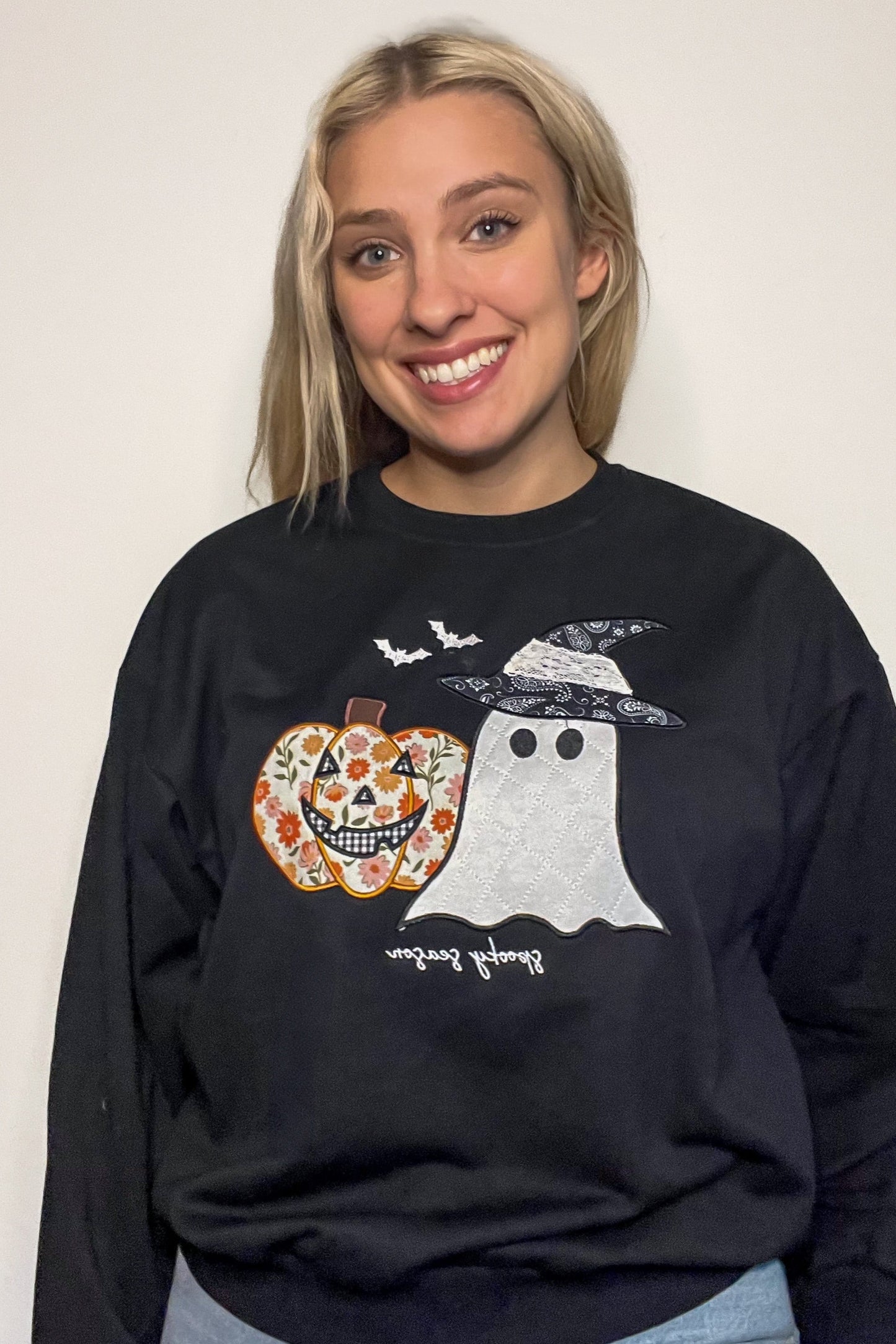 Spooky Season Patch Crewneck