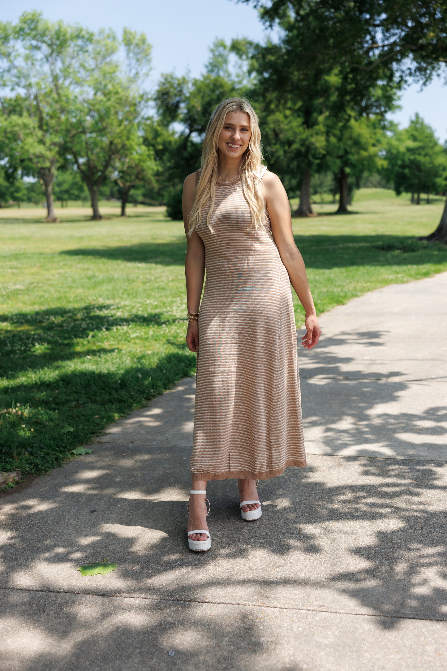 Lexie Striped Maxi Dress