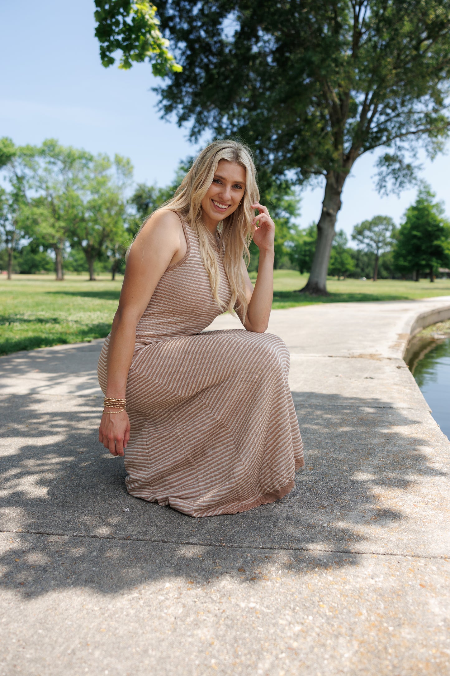 Lexie Striped Maxi Dress
