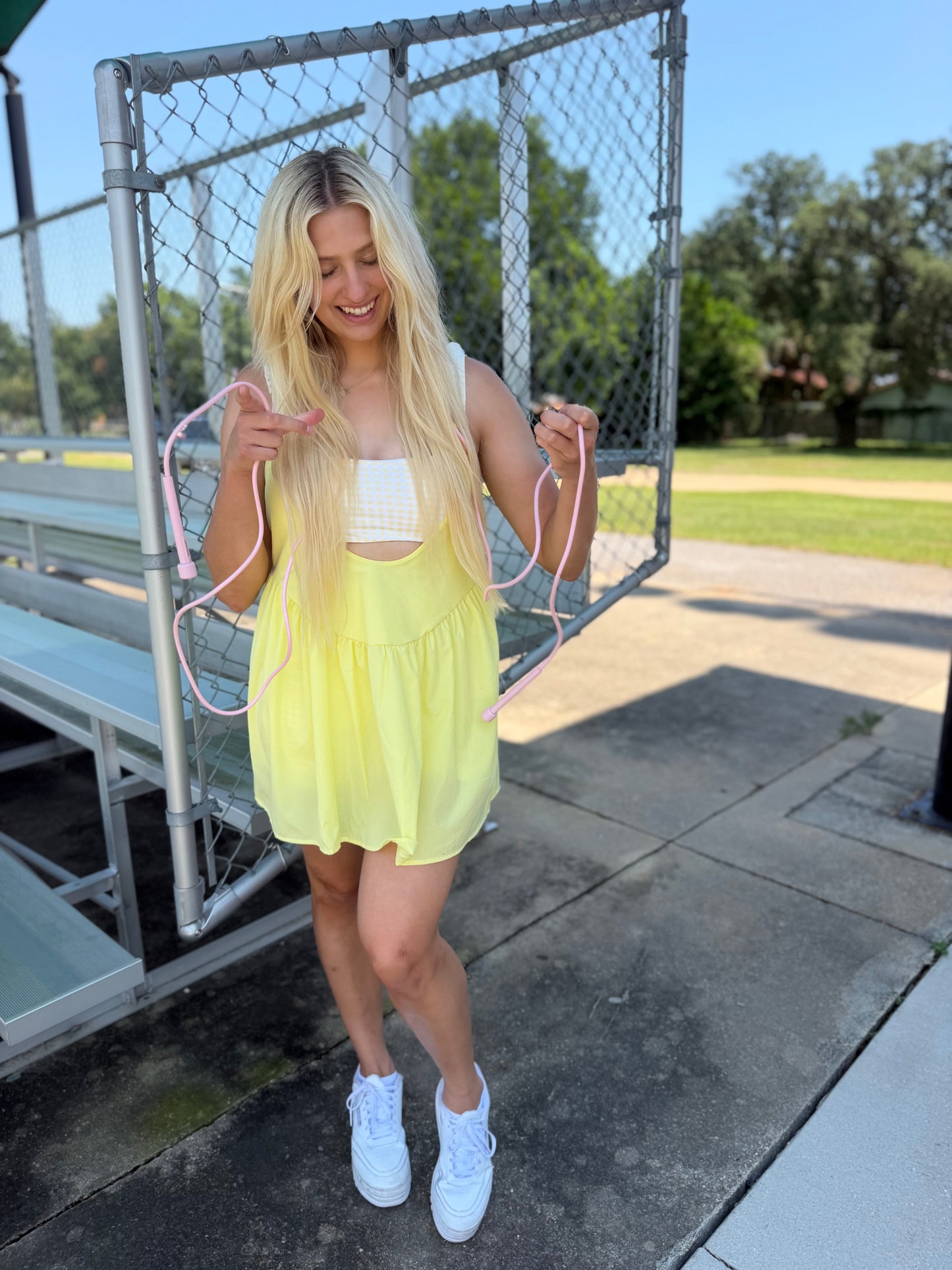 Lemon Drop Bubble Dress