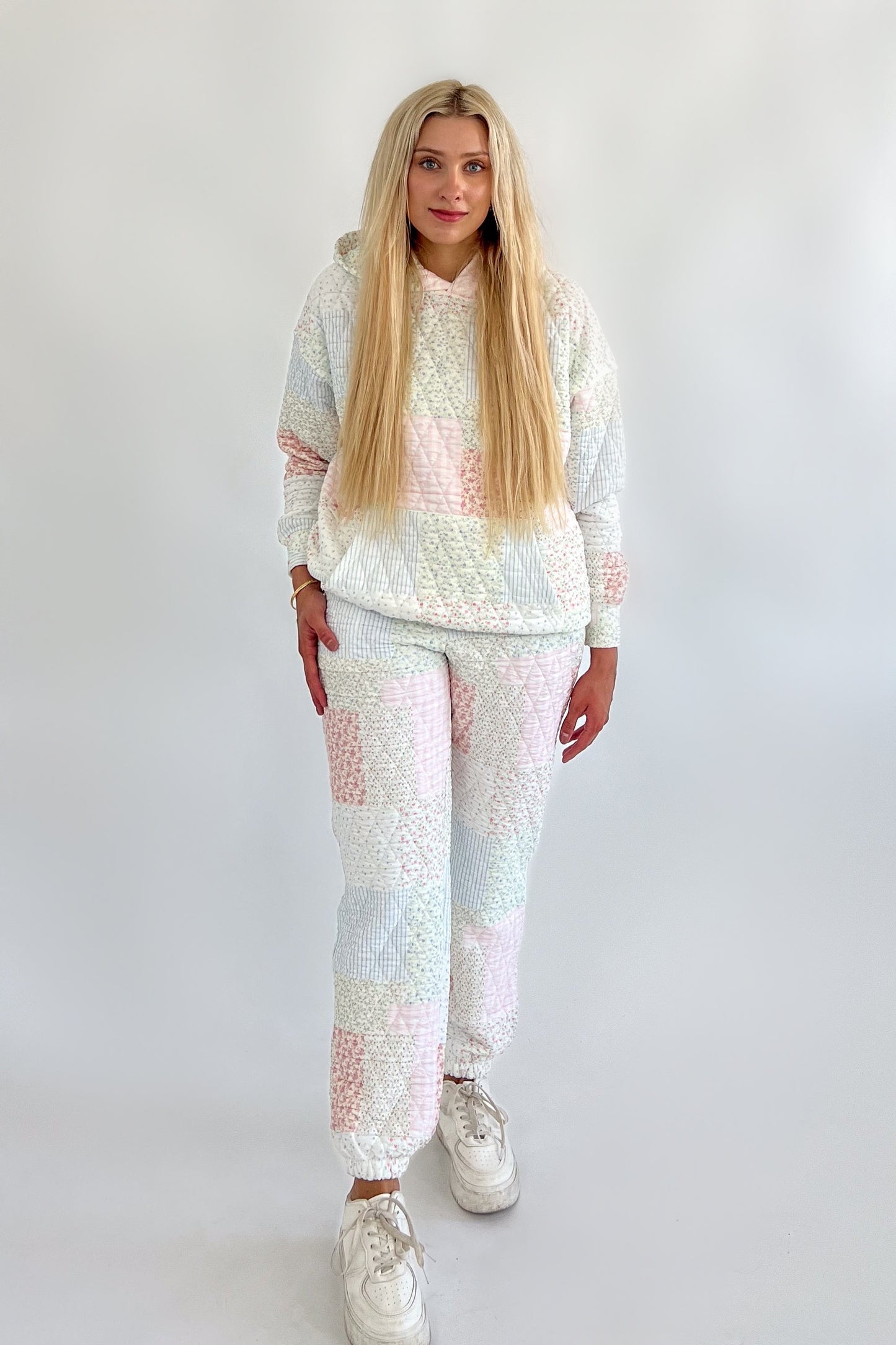 Sweet Cider Patchwork Joggers