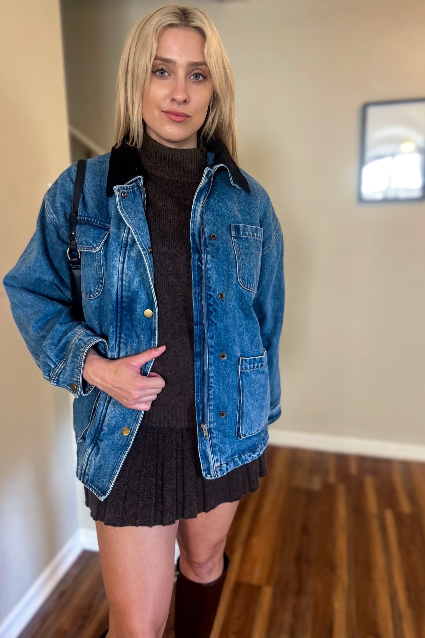 Tristin Denim Barn Jacket