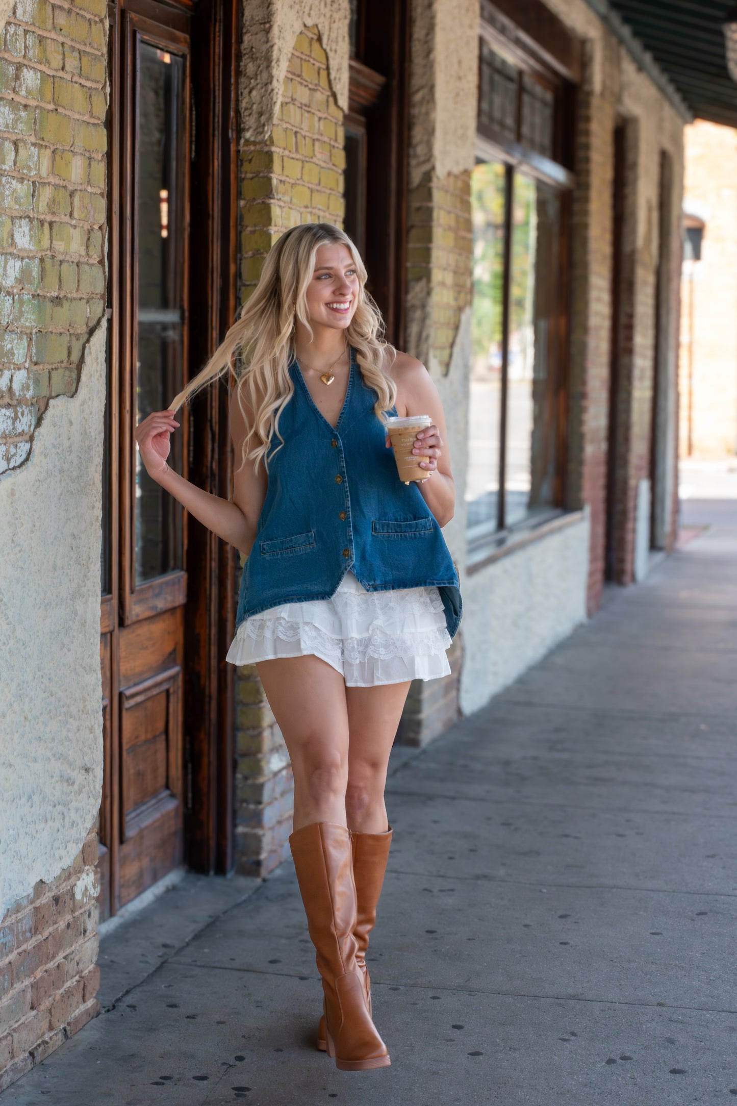 Alexis Denim Top