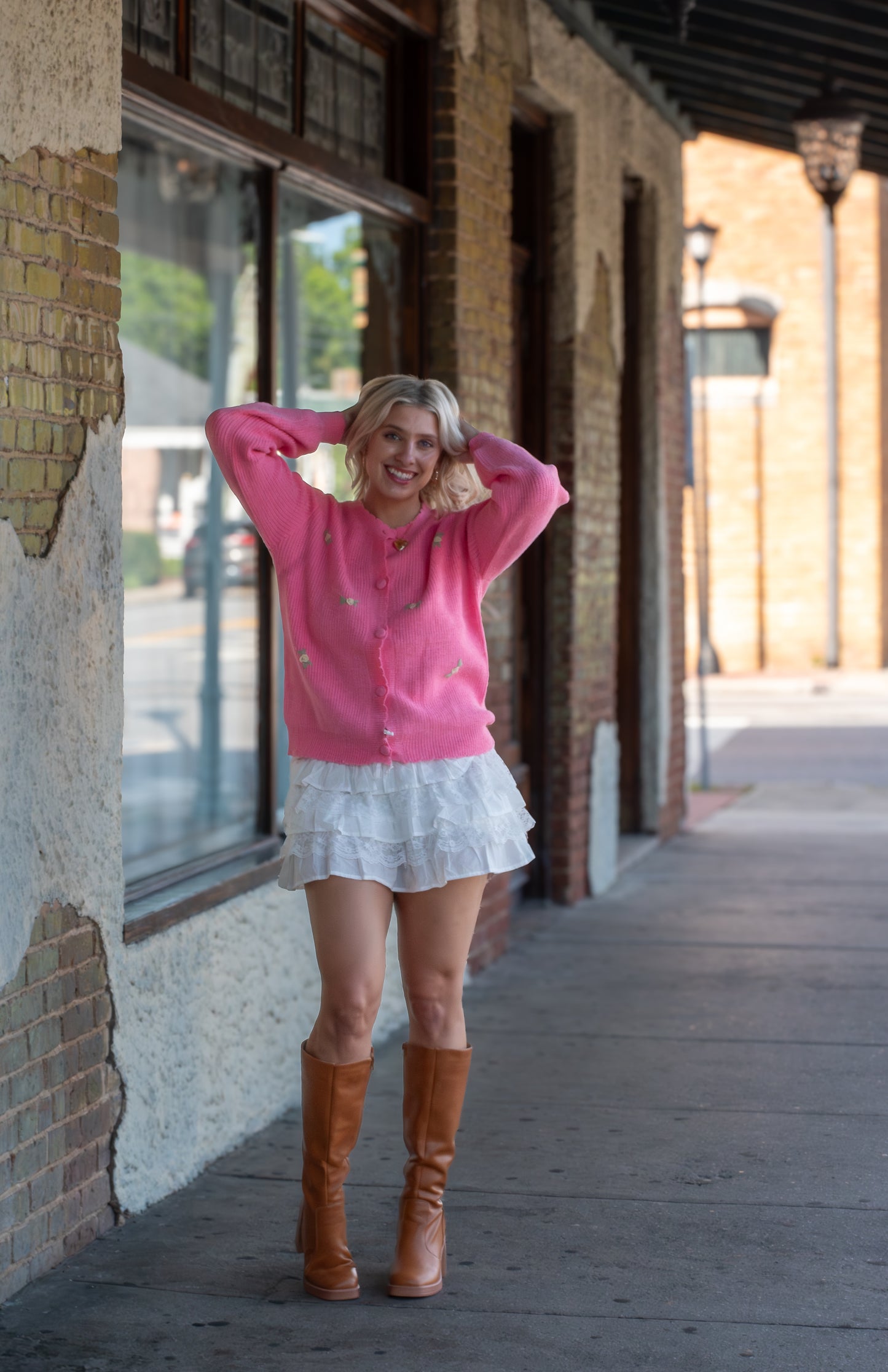 Pink Lemonade Knit Cardigan