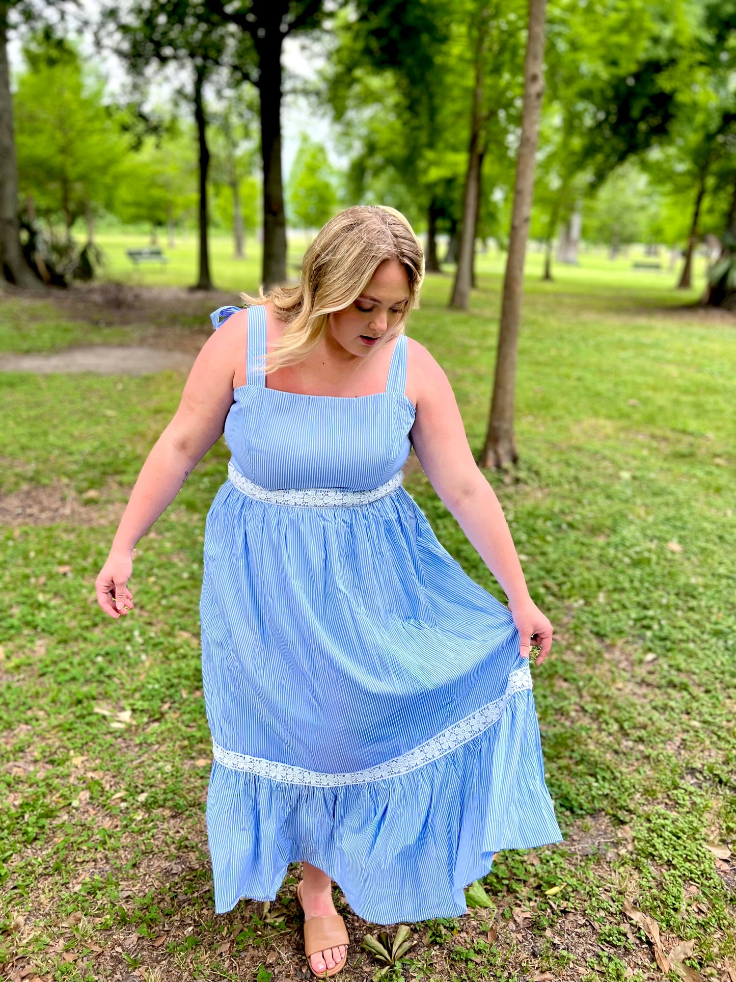 Plus Size Blue Skies Dress