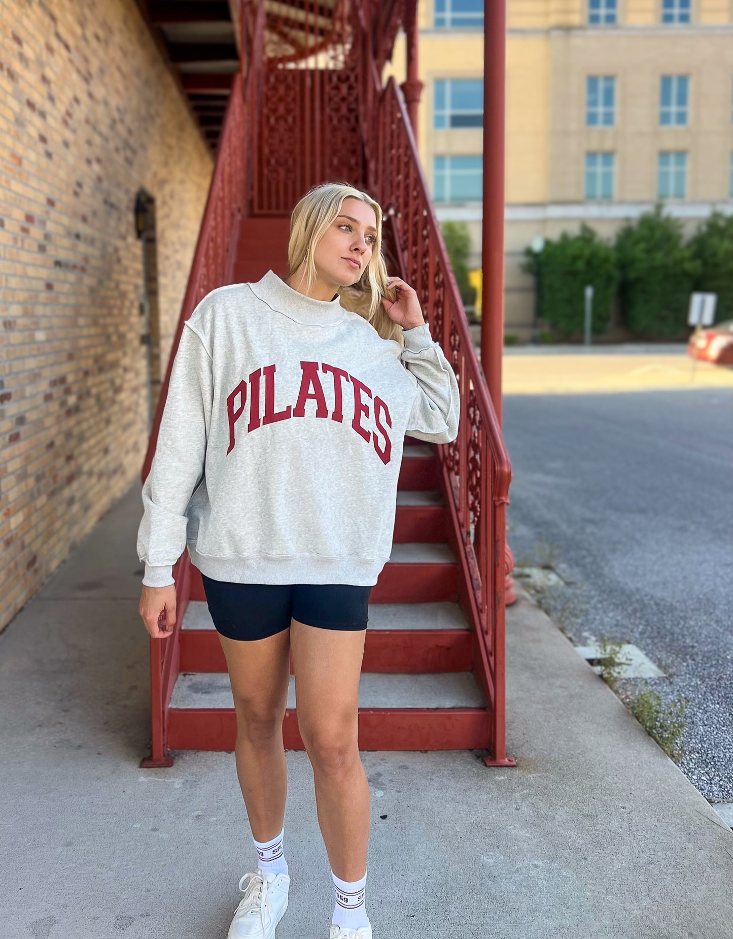 Pilates & Yoga Reversible Sweatshirt