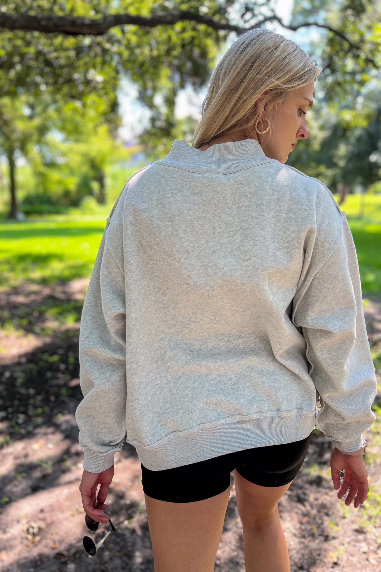 Pilates & Yoga Reversible Sweatshirt