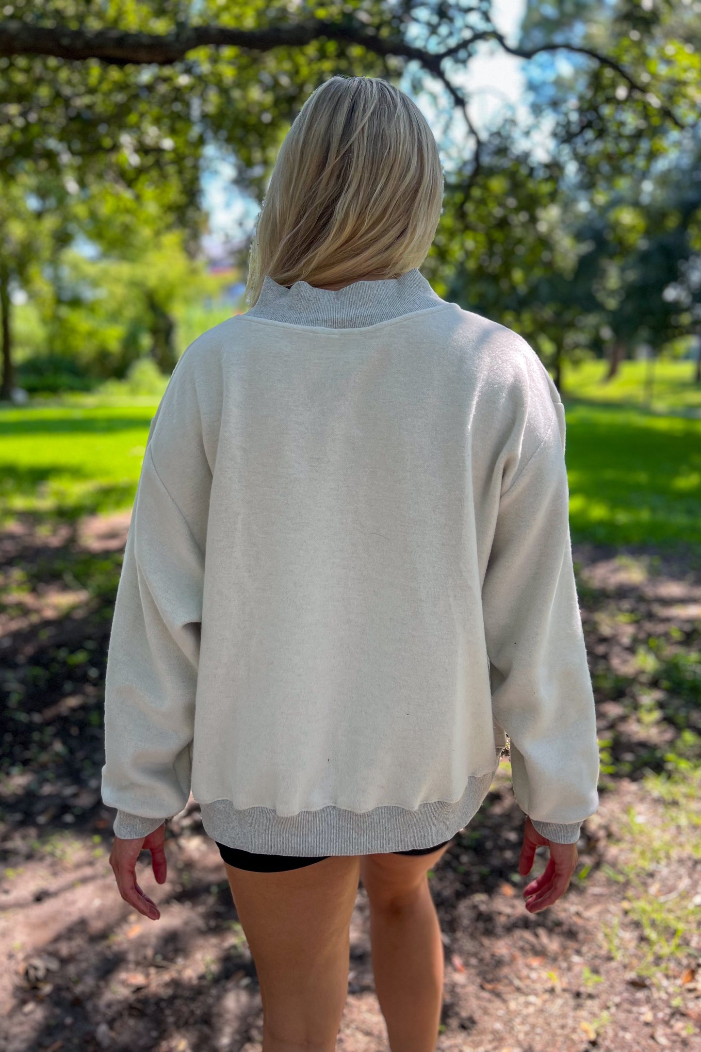 Pilates & Yoga Reversible Sweatshirt