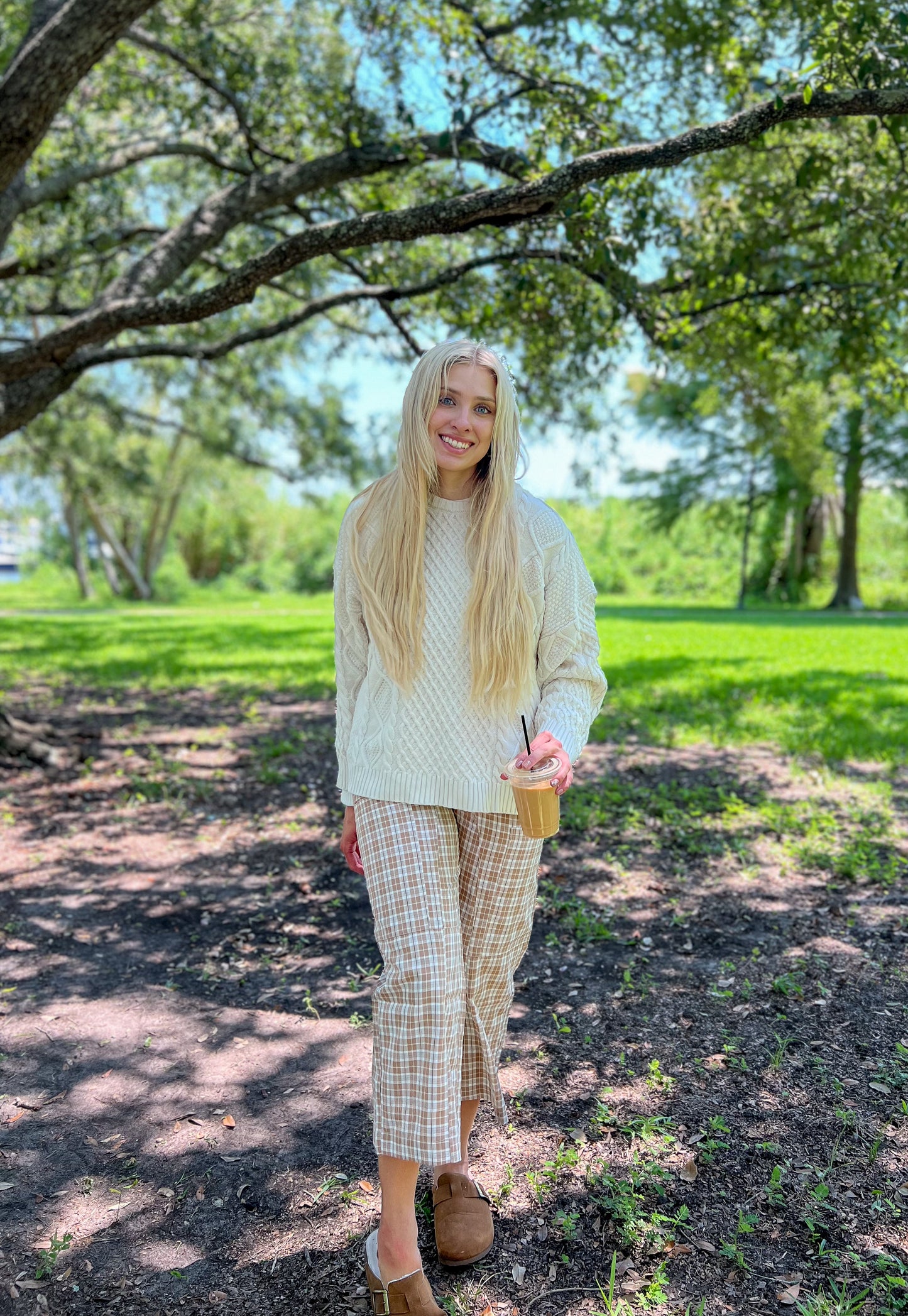 Hazel Plaid Pants