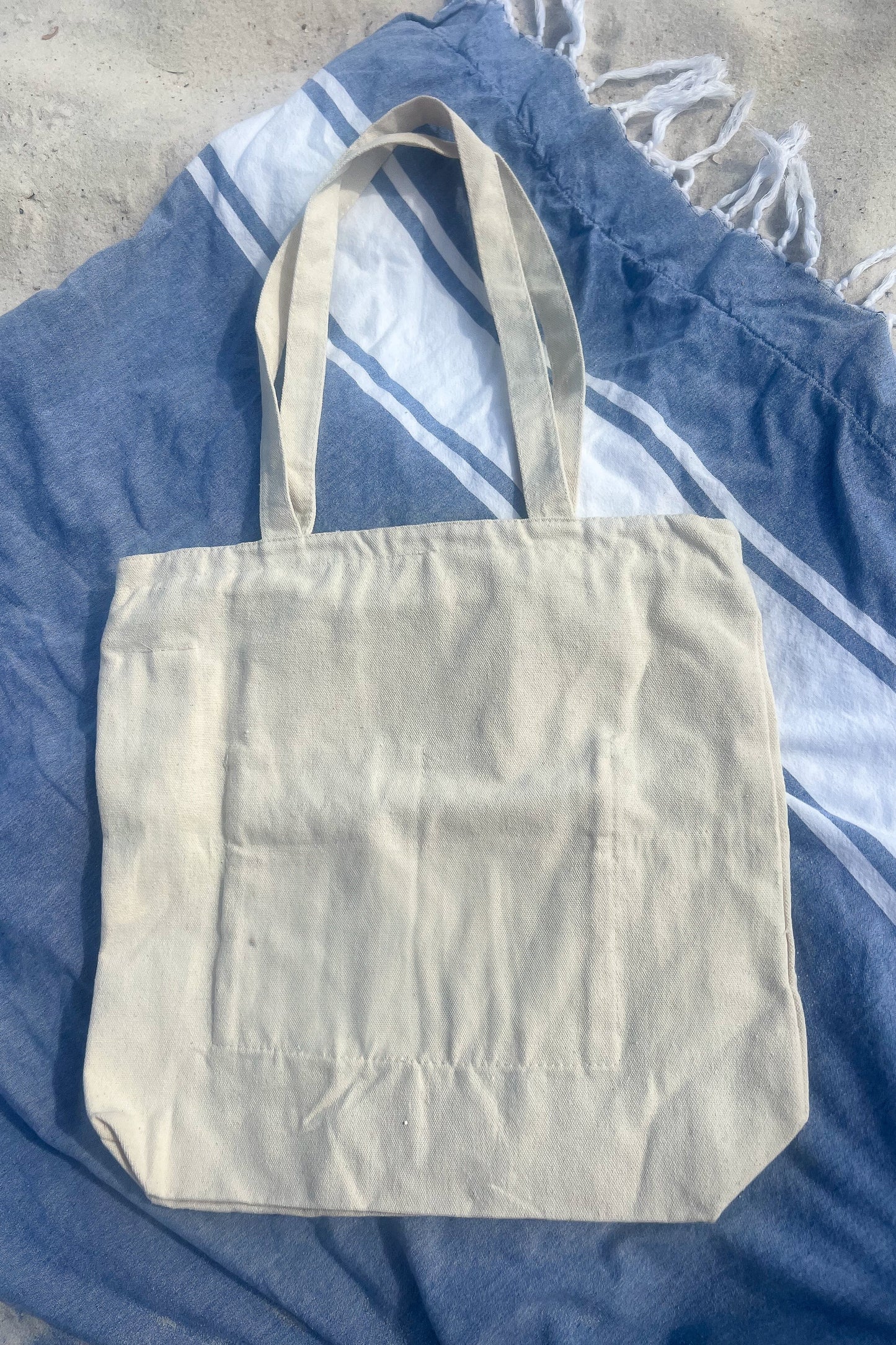 Seaside Stamps Tote