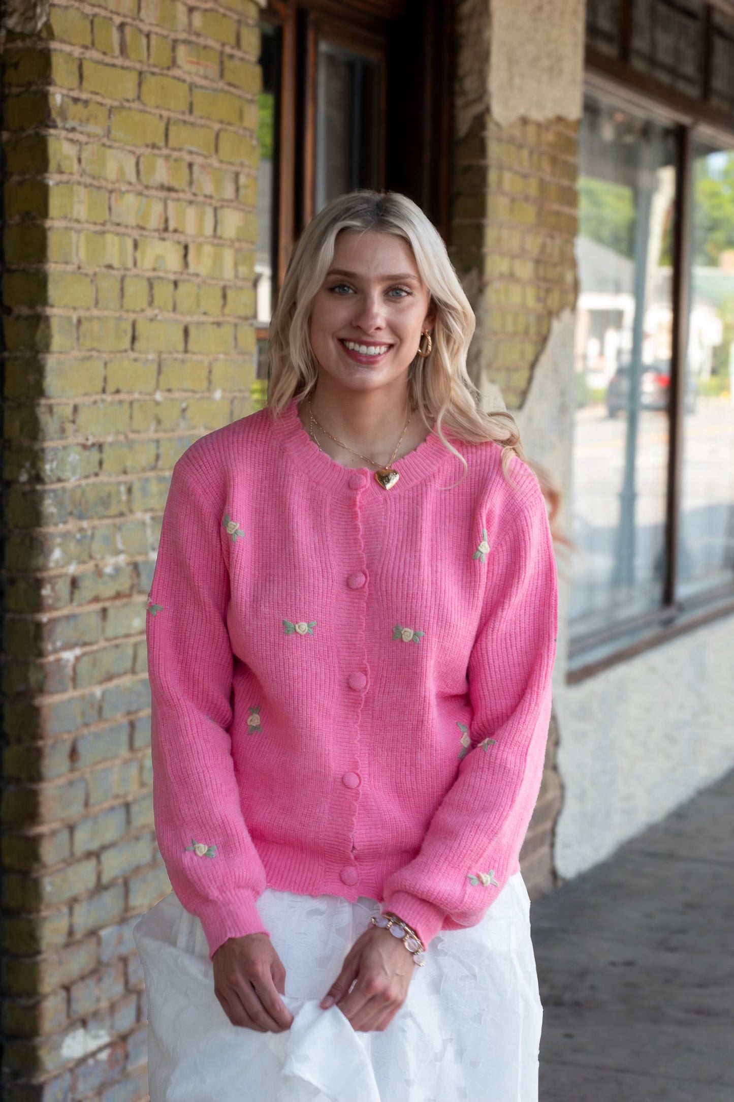 Pink Lemonade Knit Cardigan