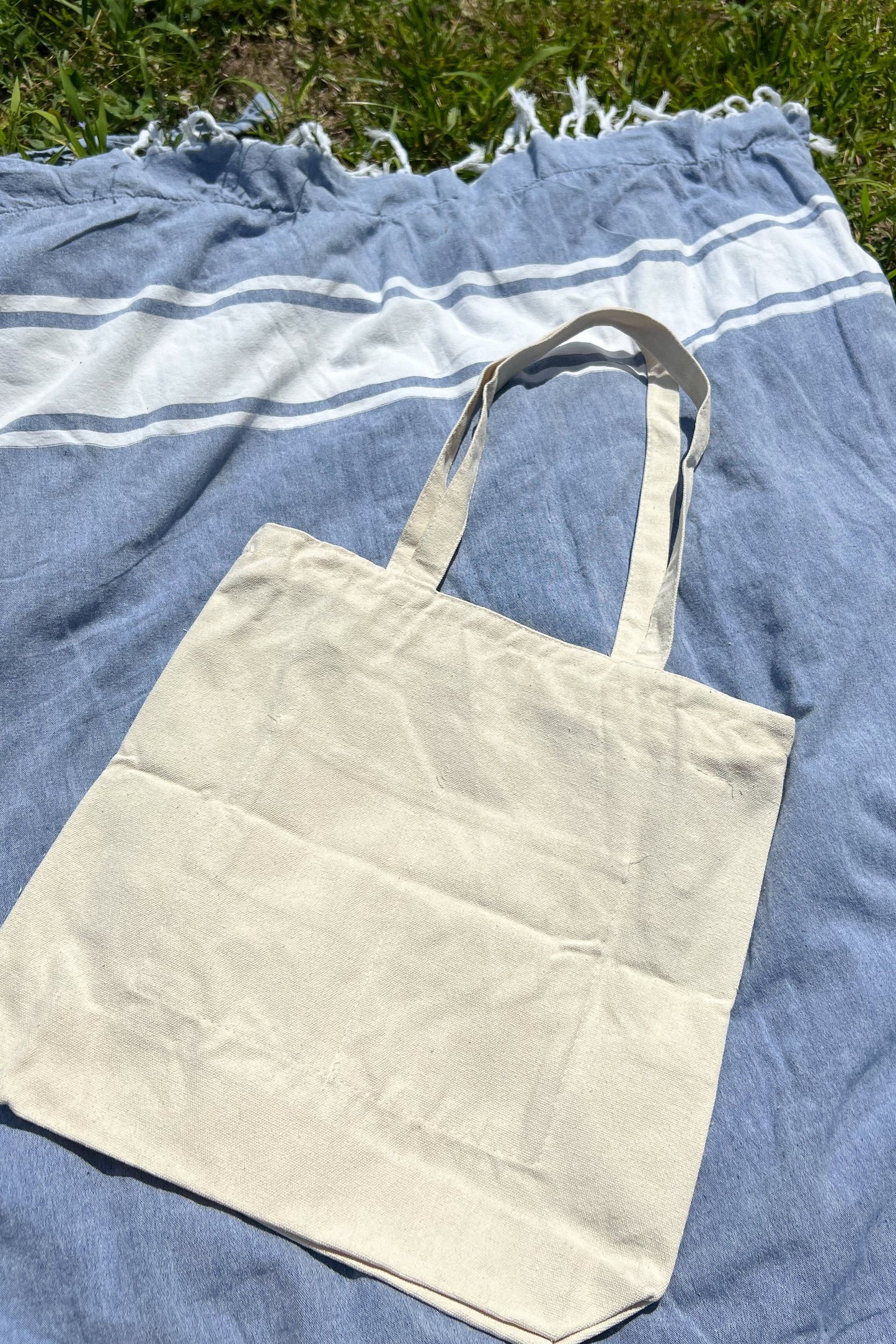 Seaside Stamps Tote