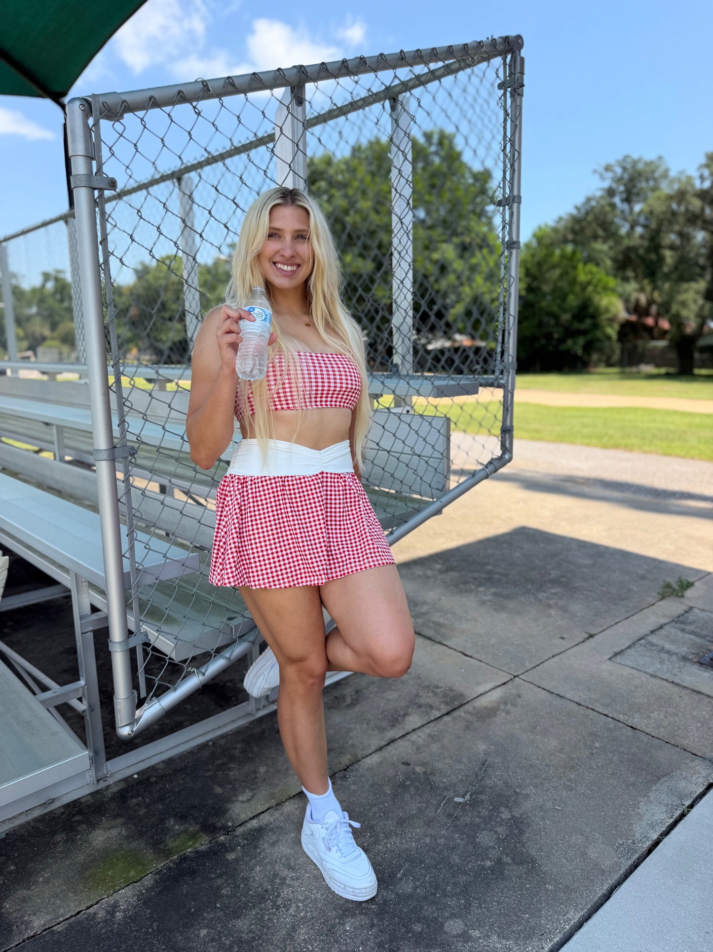 Cherry Picnic Skort