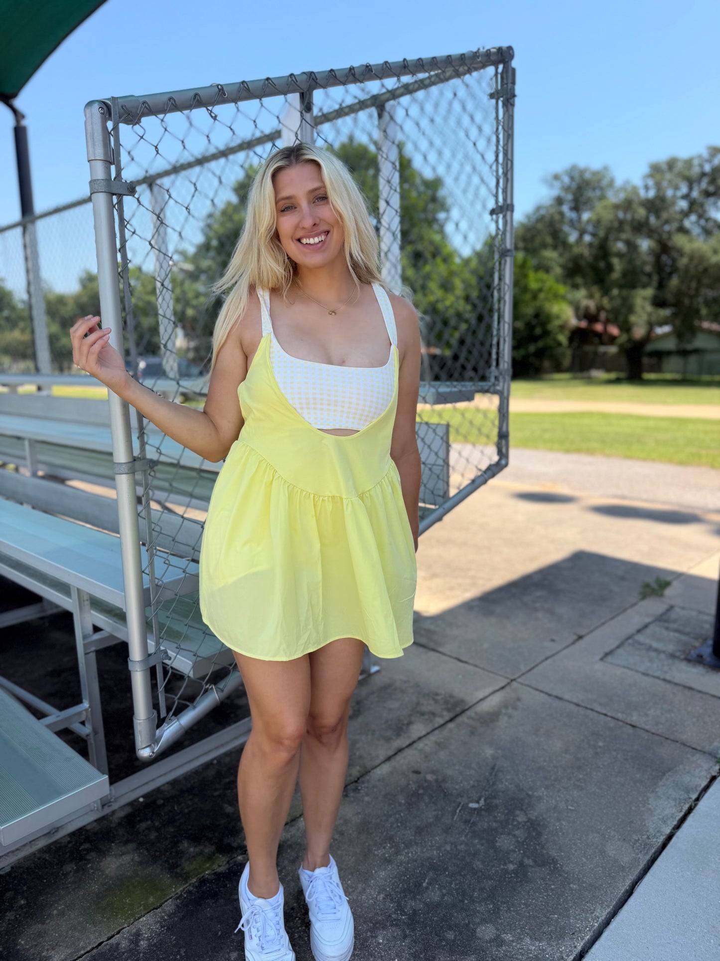 Lemon Drop Bubble Dress