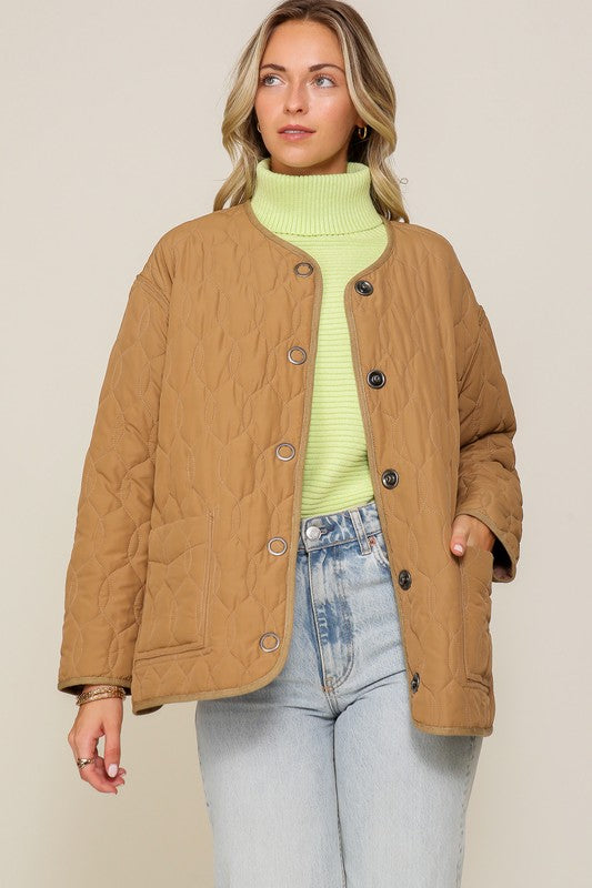 Ivy Quilted Puffer Jacket