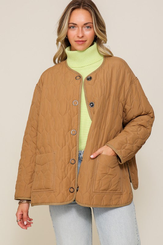 Ivy Quilted Puffer Jacket