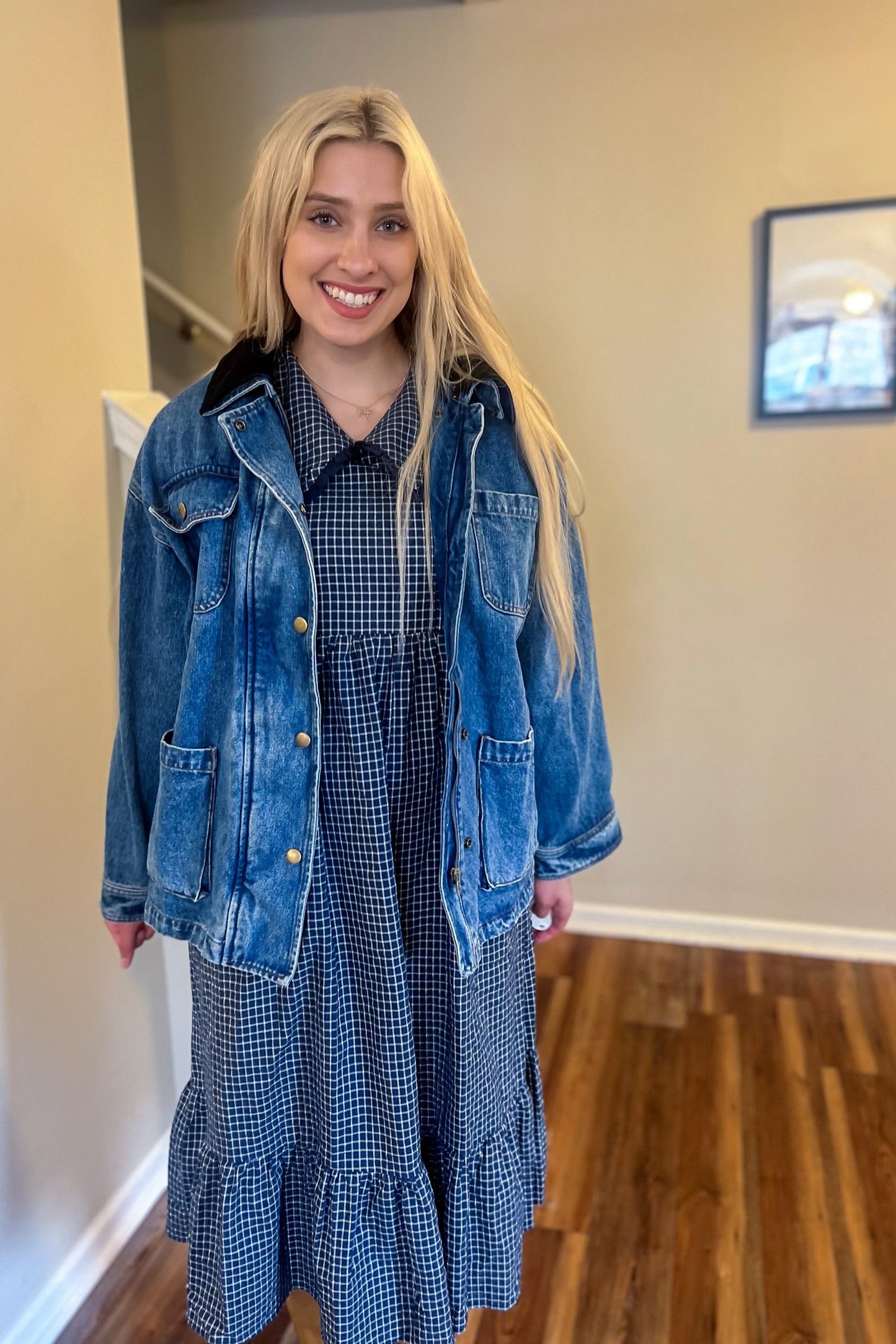 Tristin Denim Barn Jacket
