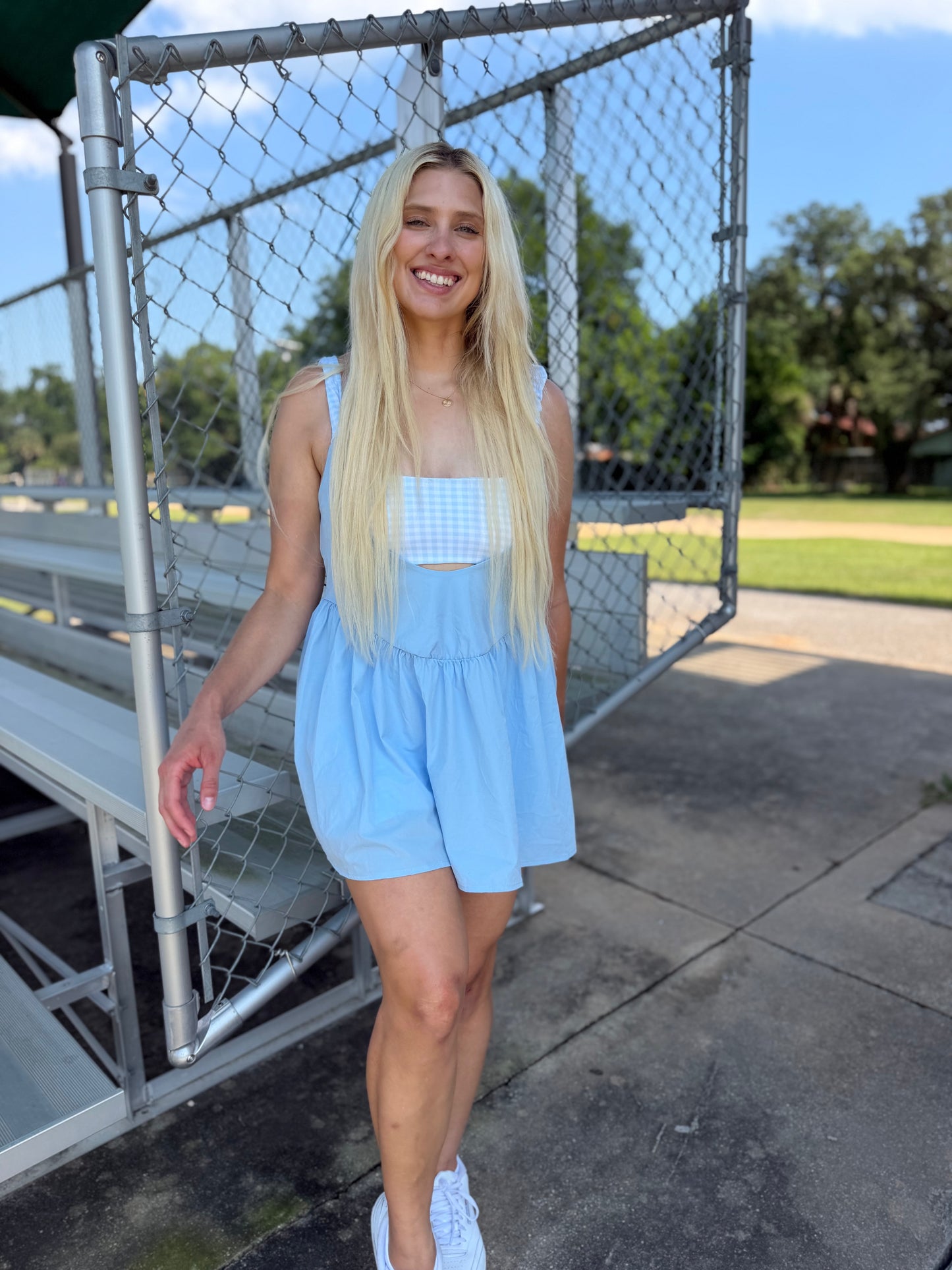 Blue Skies Bubble Dress