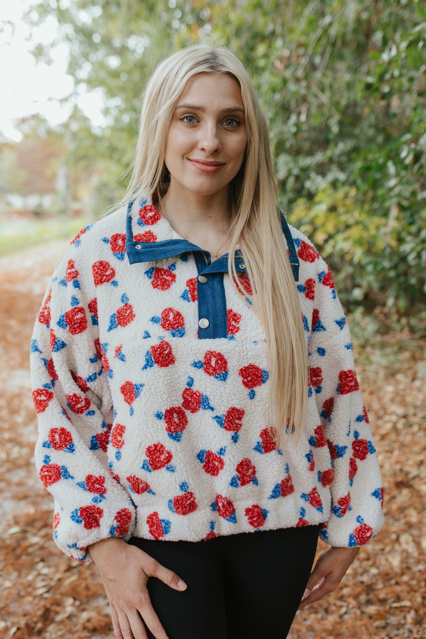 Winterberry Cream Pullover