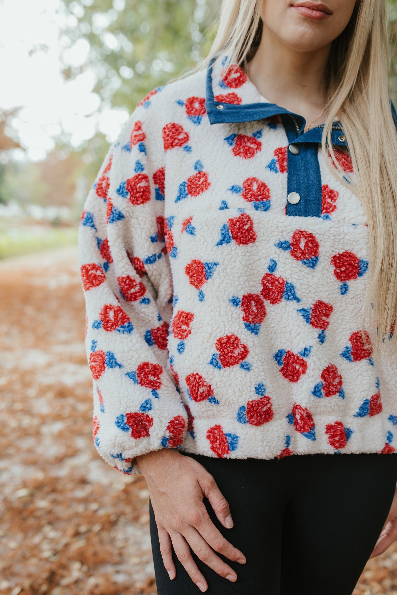 Winterberry Cream Pullover