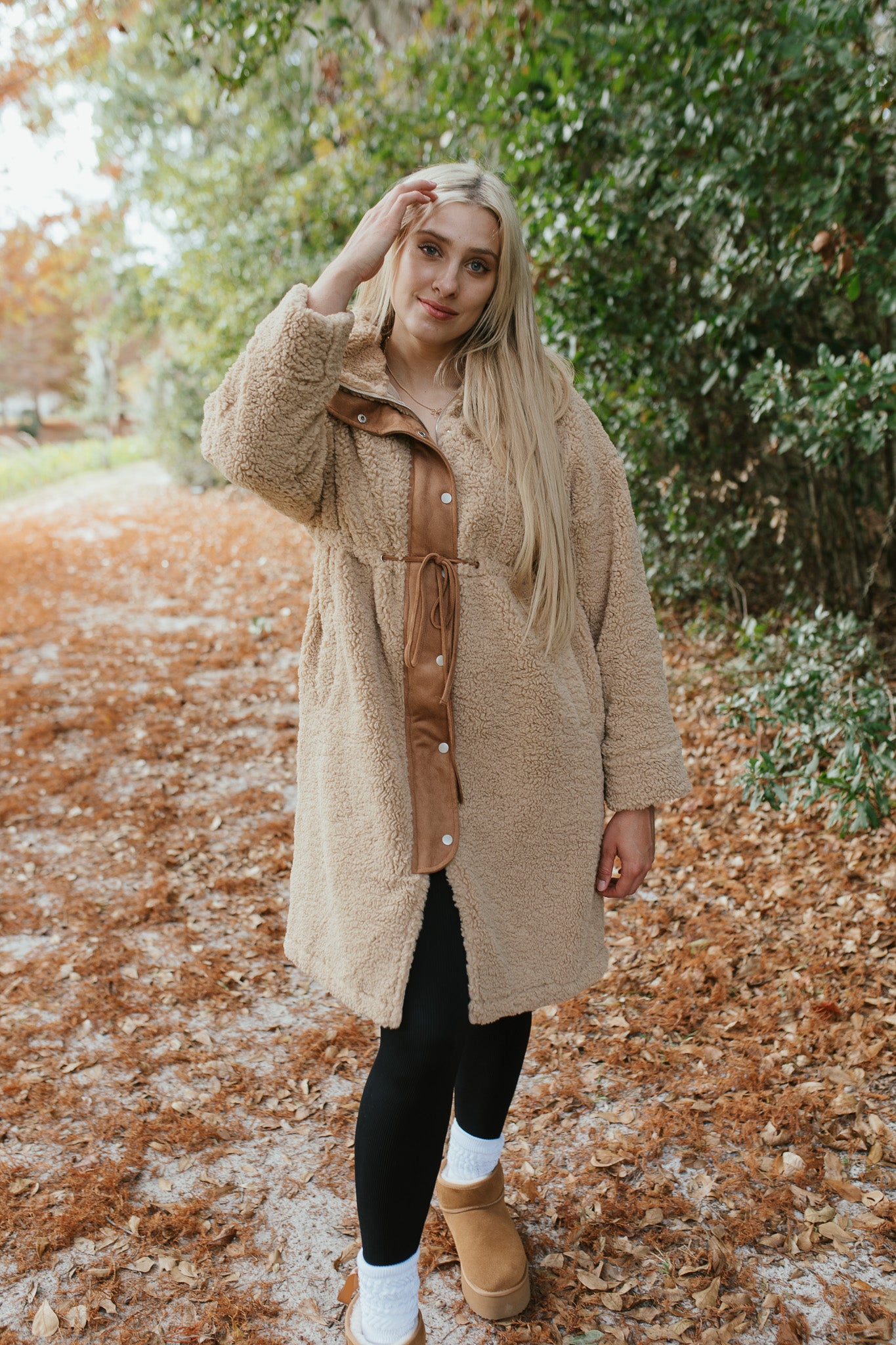 Sugarplum Sherpa Coat