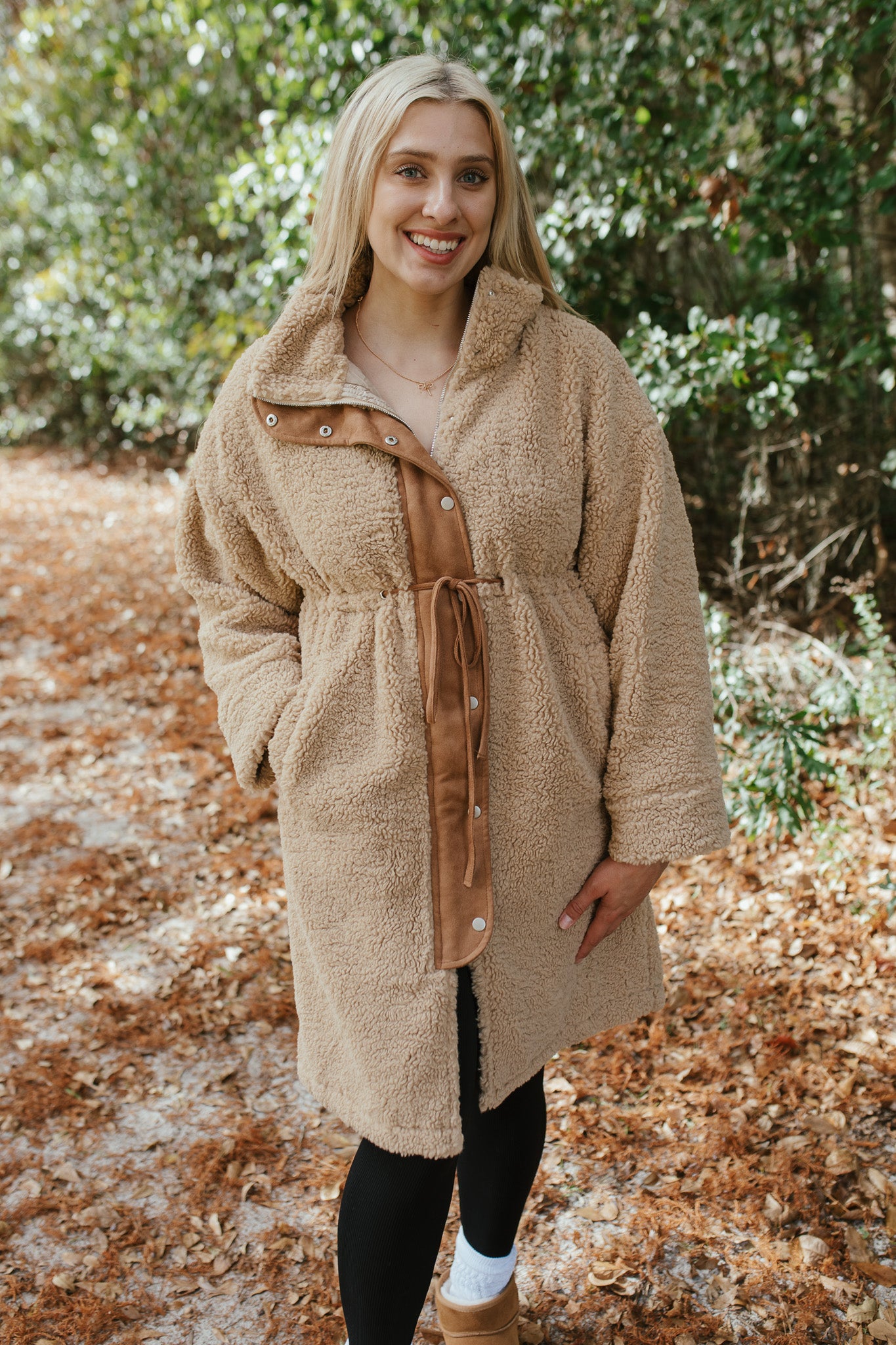 Sugarplum Sherpa Coat