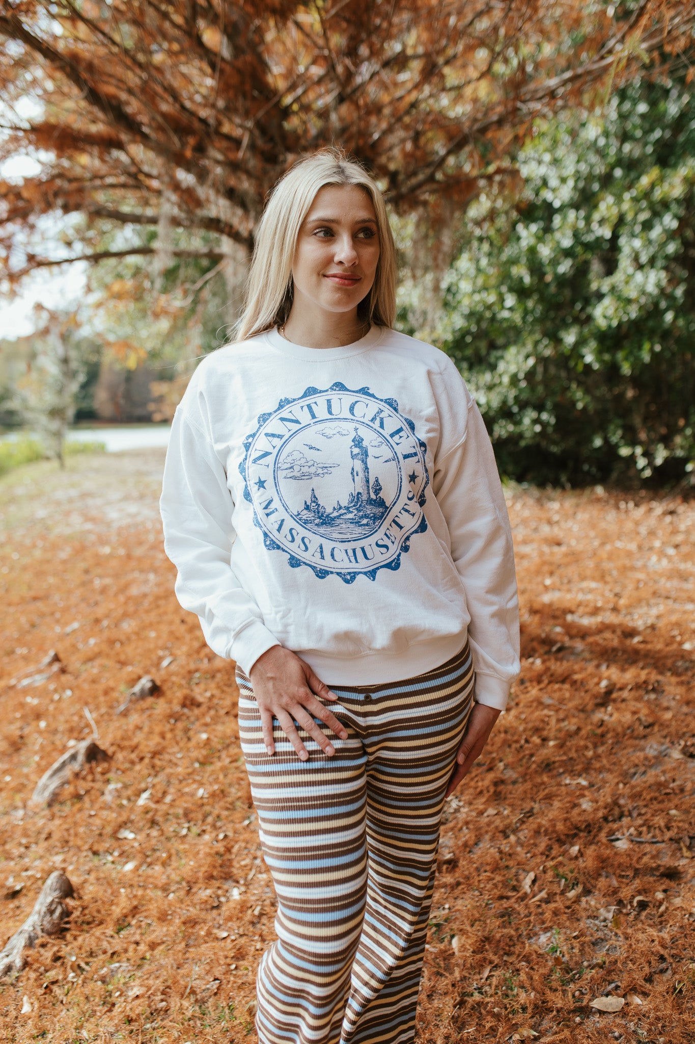 Nantucket Coastline Sweatshirt