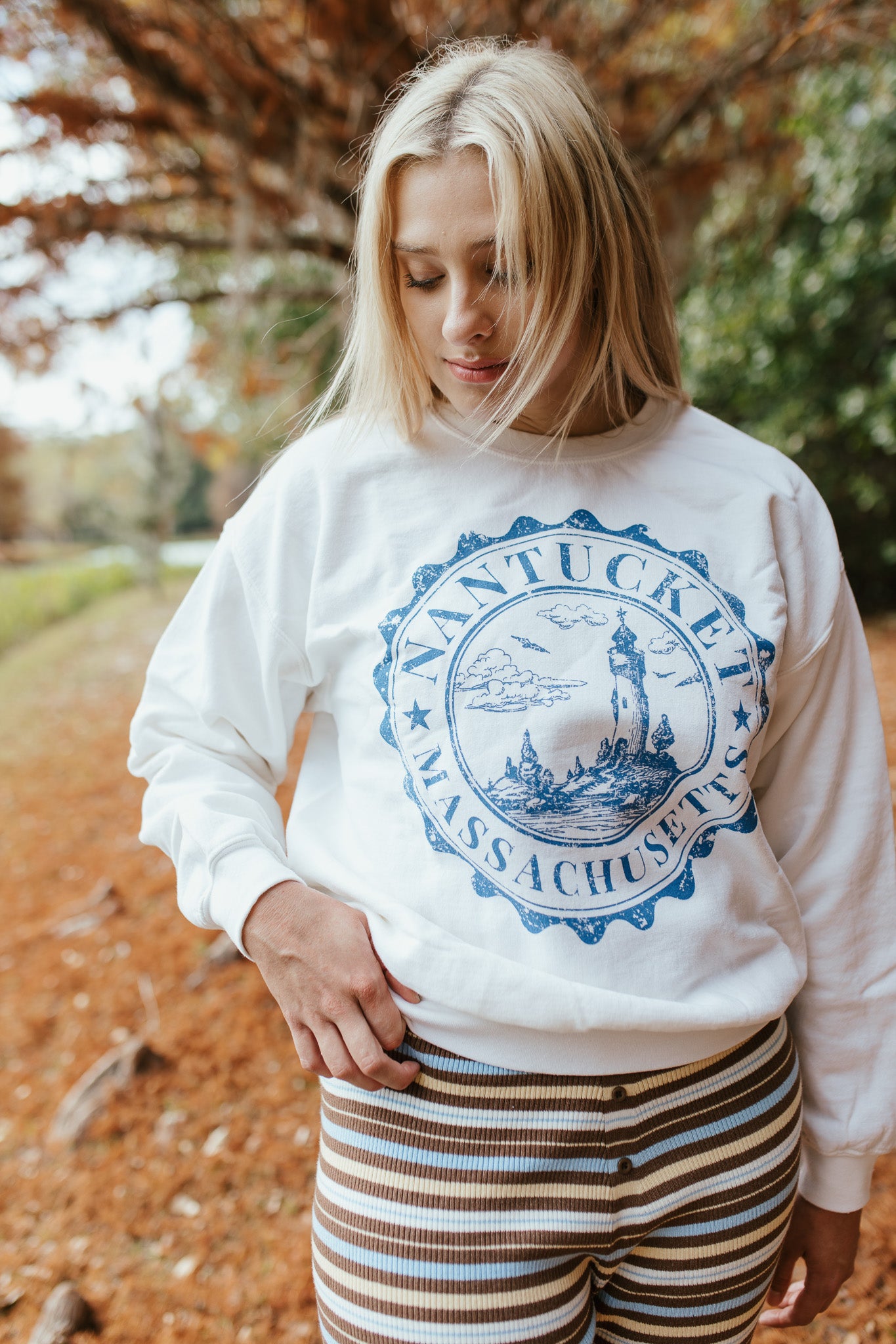 Nantucket Coastline Sweatshirt
