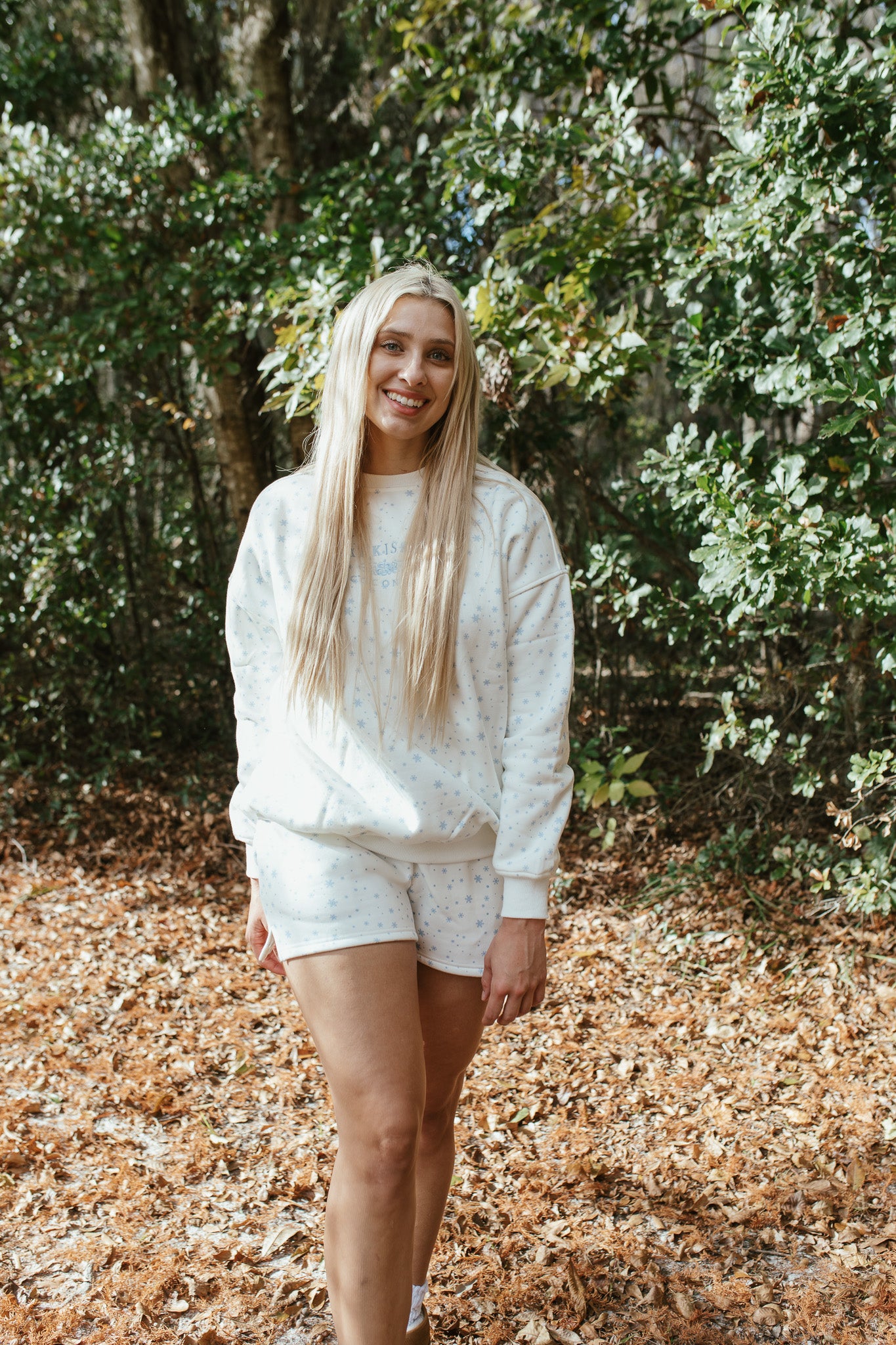 Snowflake Wishes Lounge Shorts