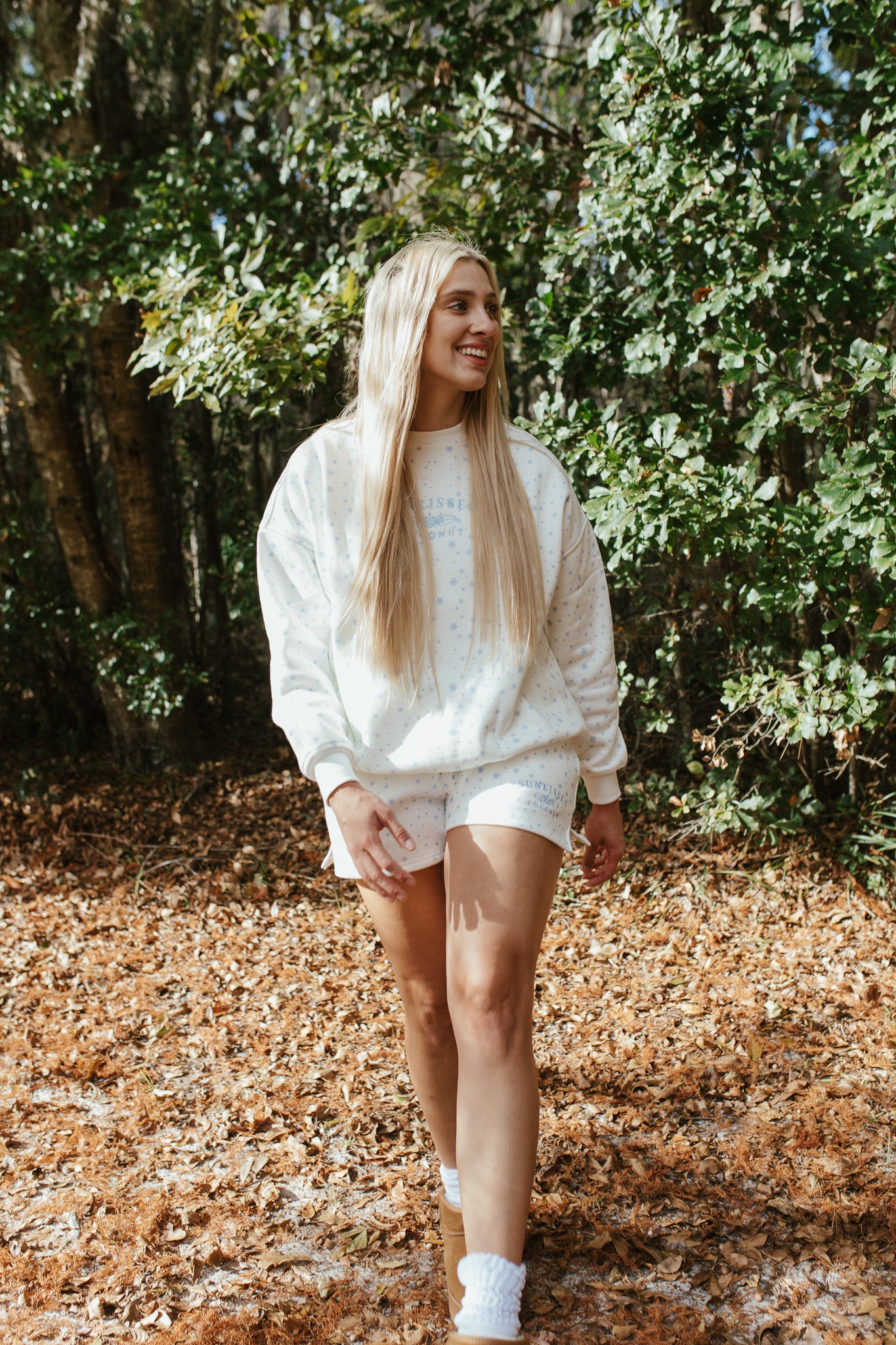 Snowflake Wishes Lounge Shorts