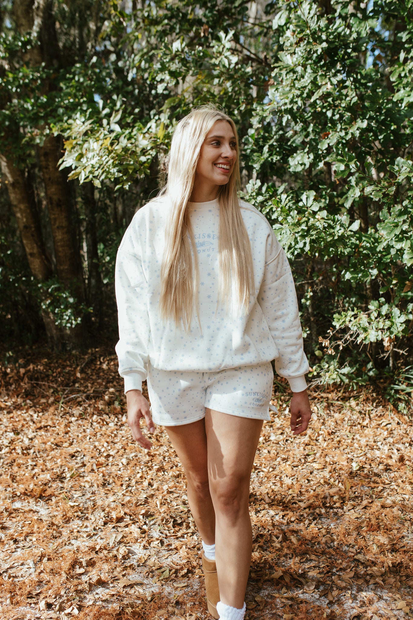 Snowflake Wishes Lounge Shorts