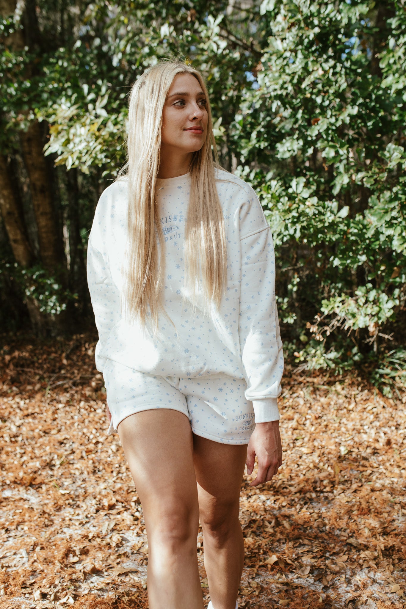 Snowflake Wishes Lounge Shorts