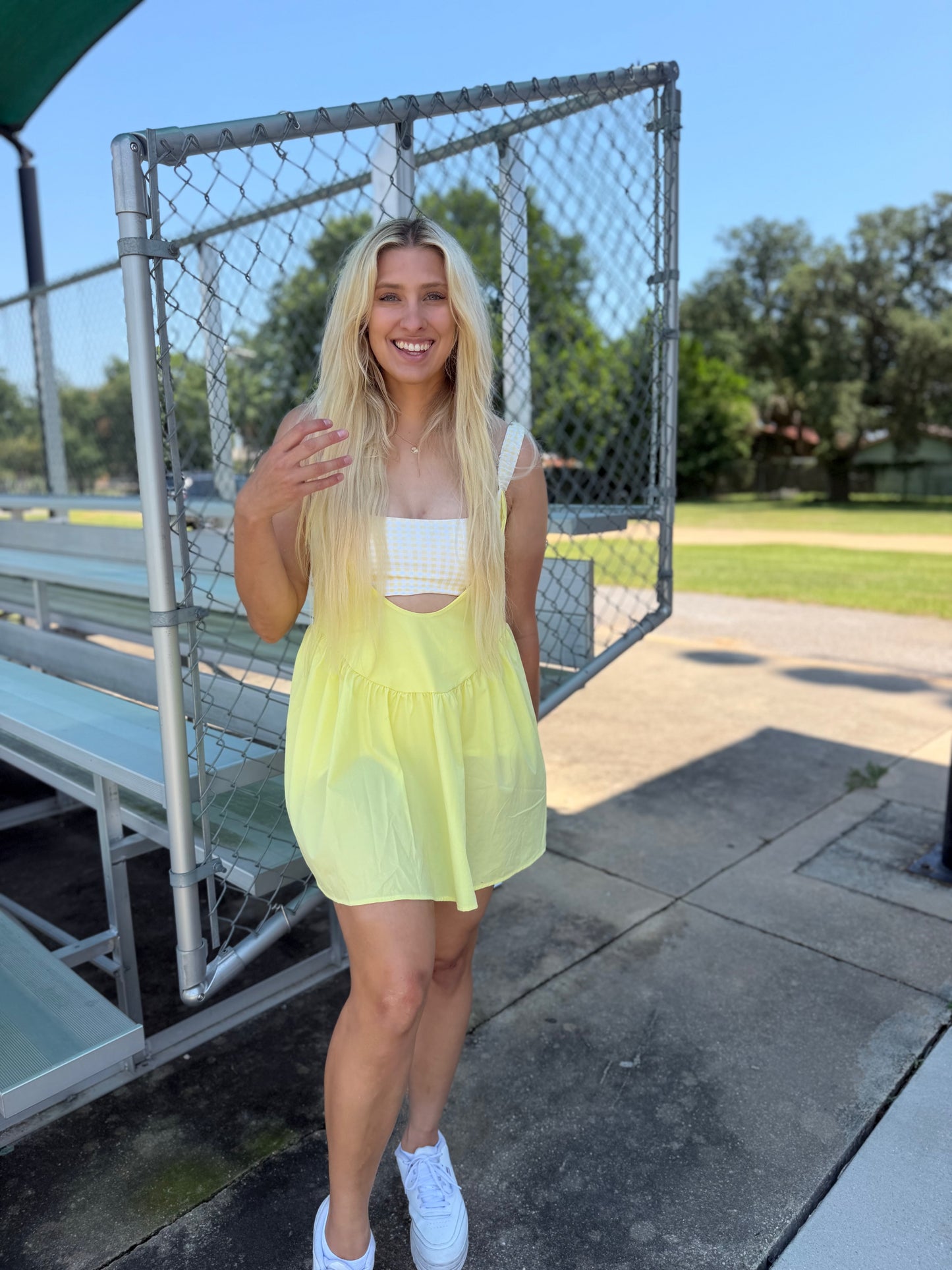 Lemon Drop Bubble Dress