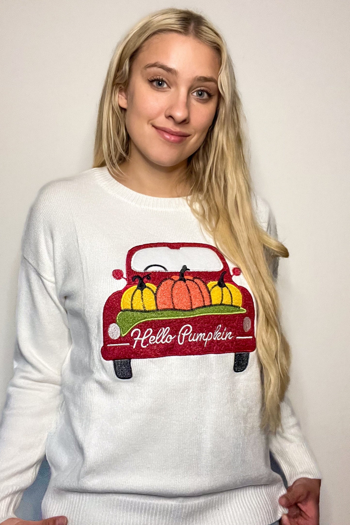 Hello Pumpkin Sweater