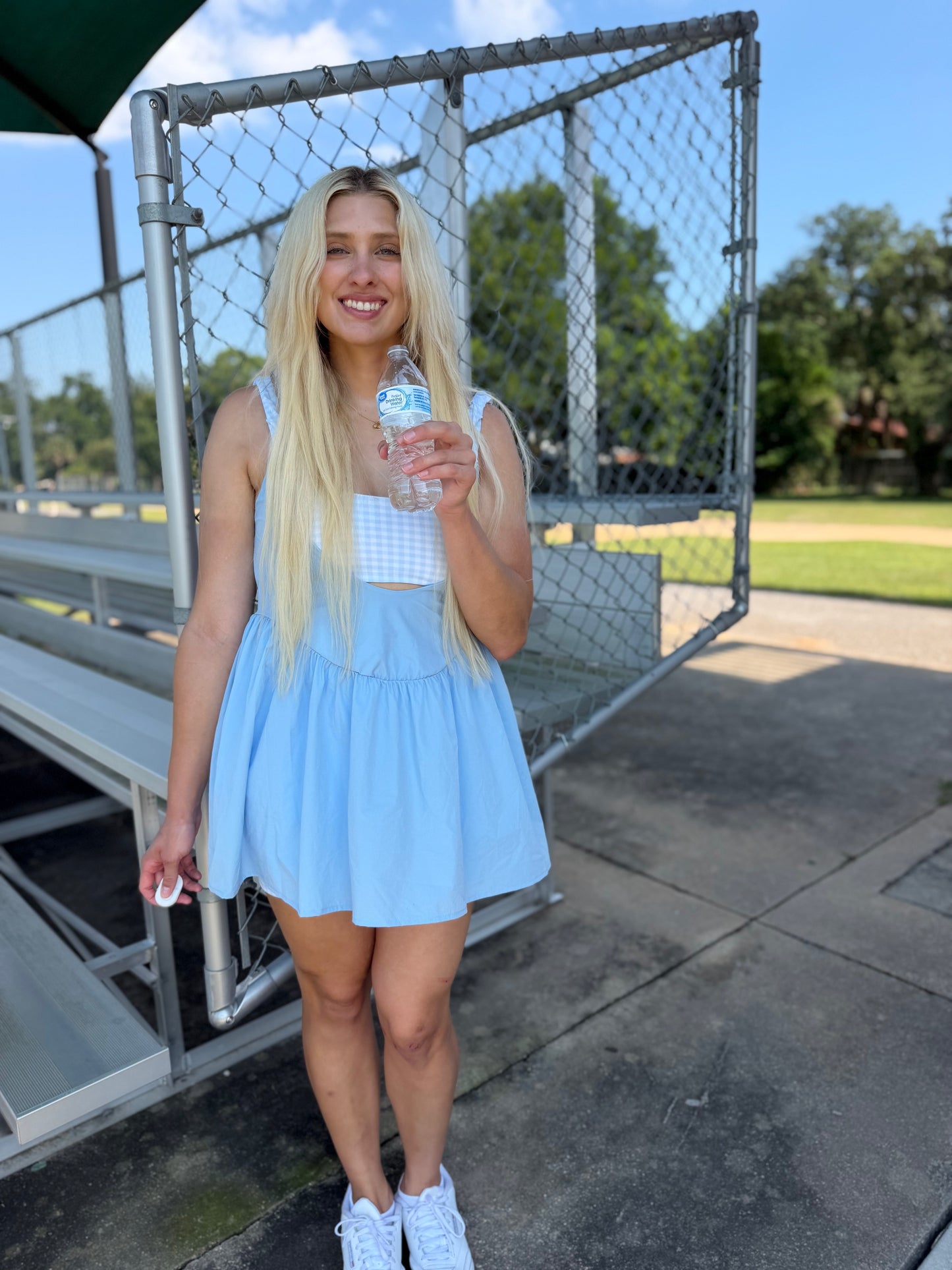 Blue Skies Bubble Dress