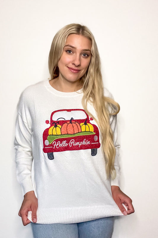 Hello Pumpkin Sweater
