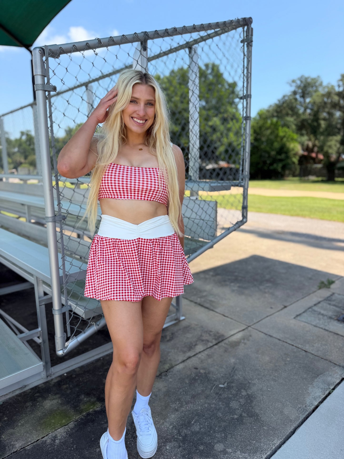 Cherry Picnic Skort