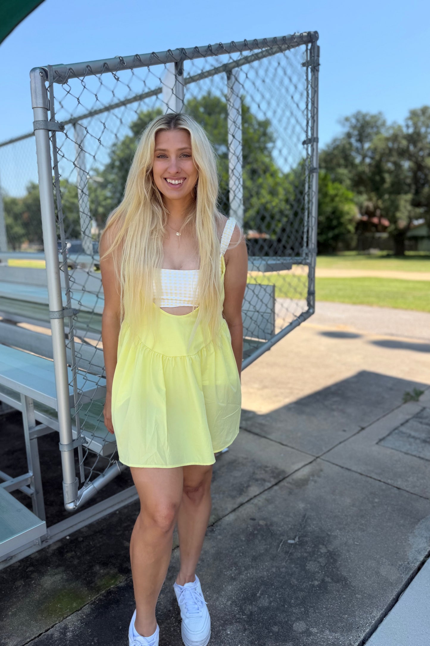 Lemon Drop Bubble Dress