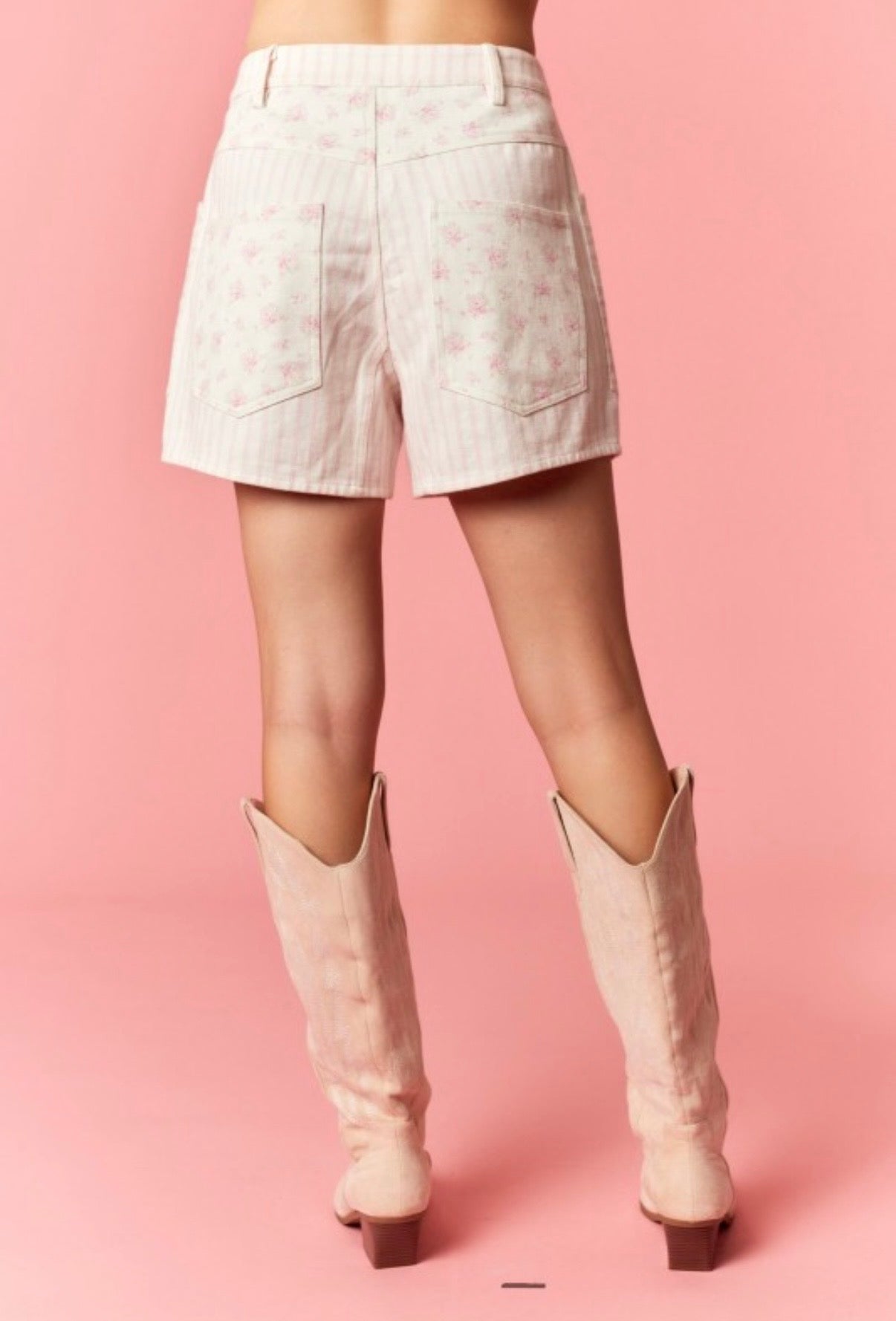 Sweet Escape Patchwork Shorts