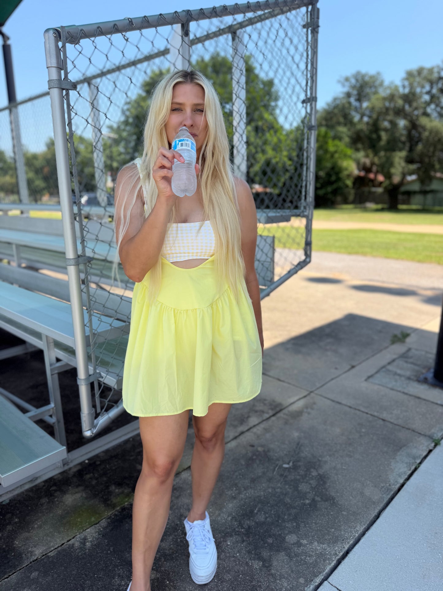 Lemon Drop Bubble Dress
