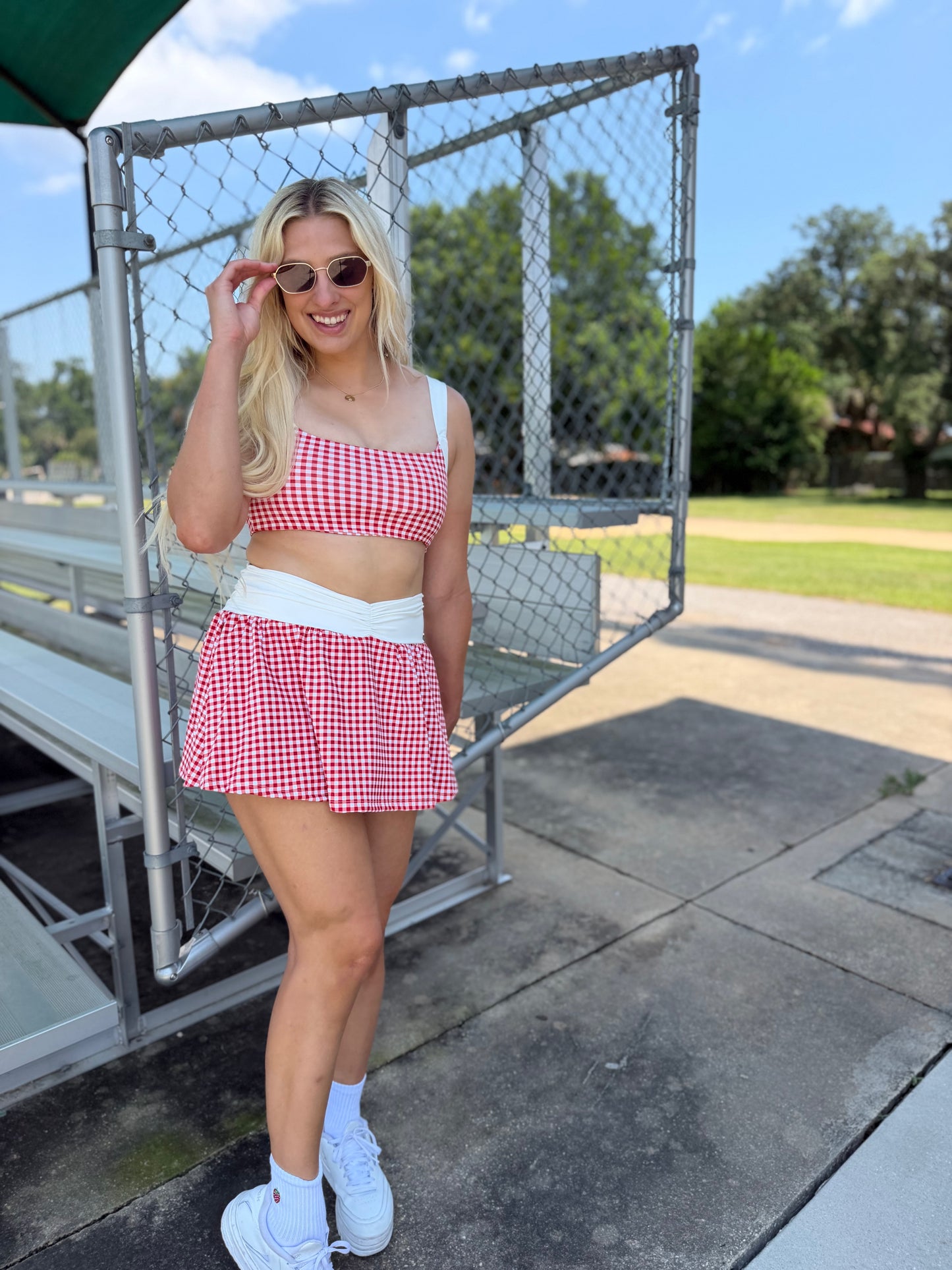 Cherry Picnic Skort