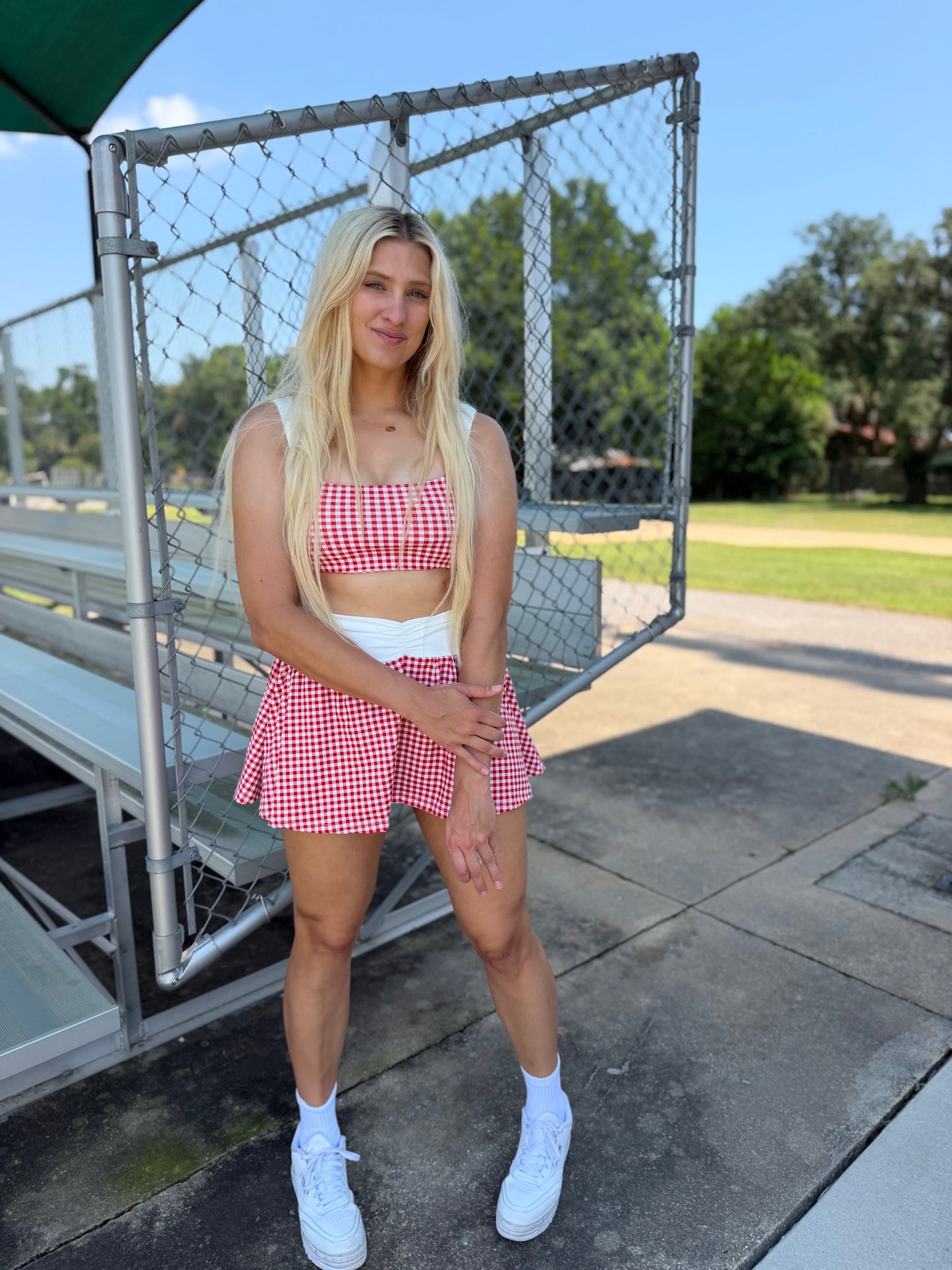 Cherry Picnic Skort