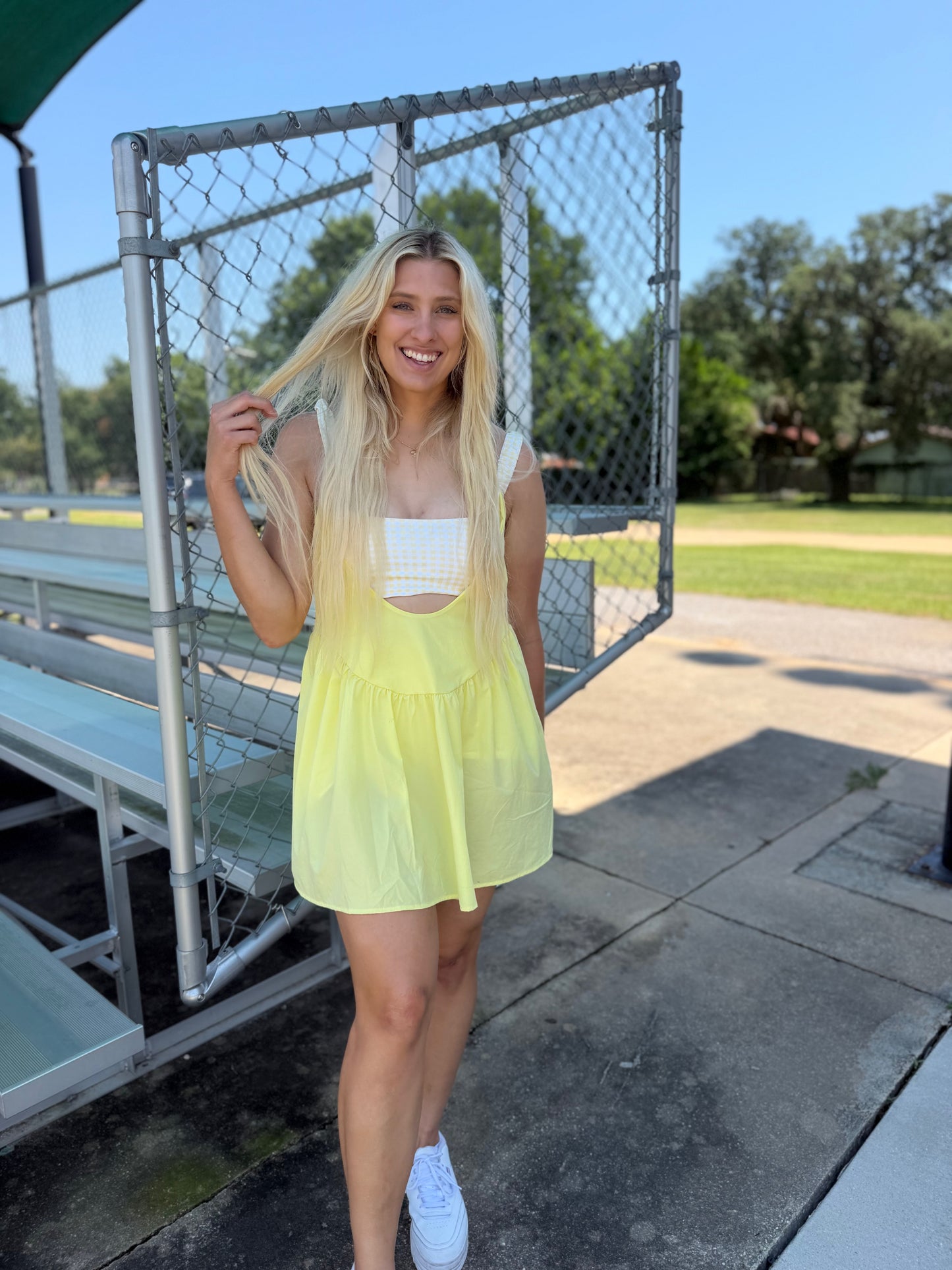 Lemon Drop Bubble Dress