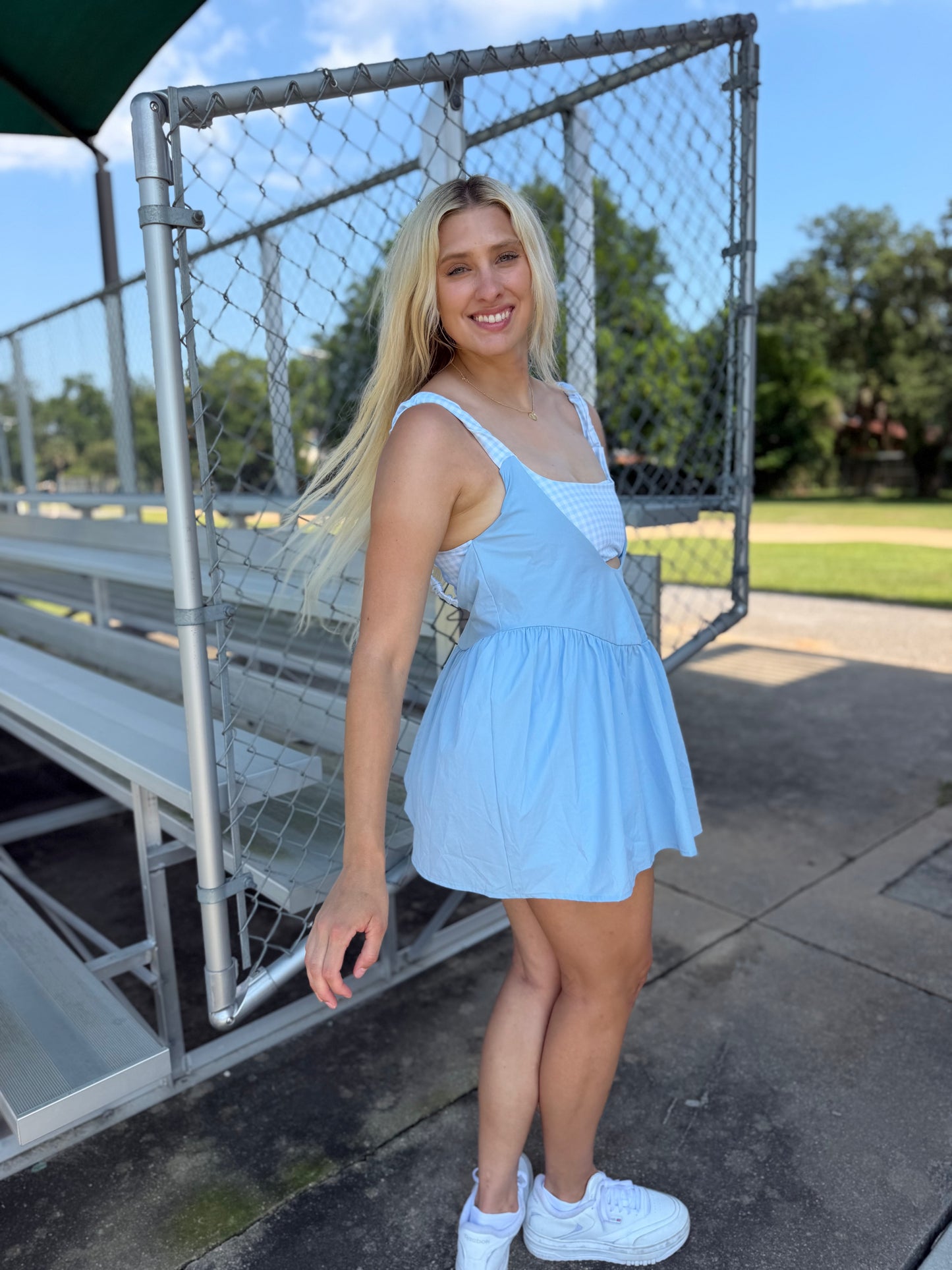 Blue Skies Bubble Dress