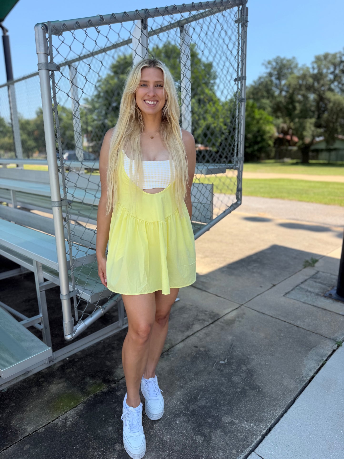 Lemon Drop Bubble Dress