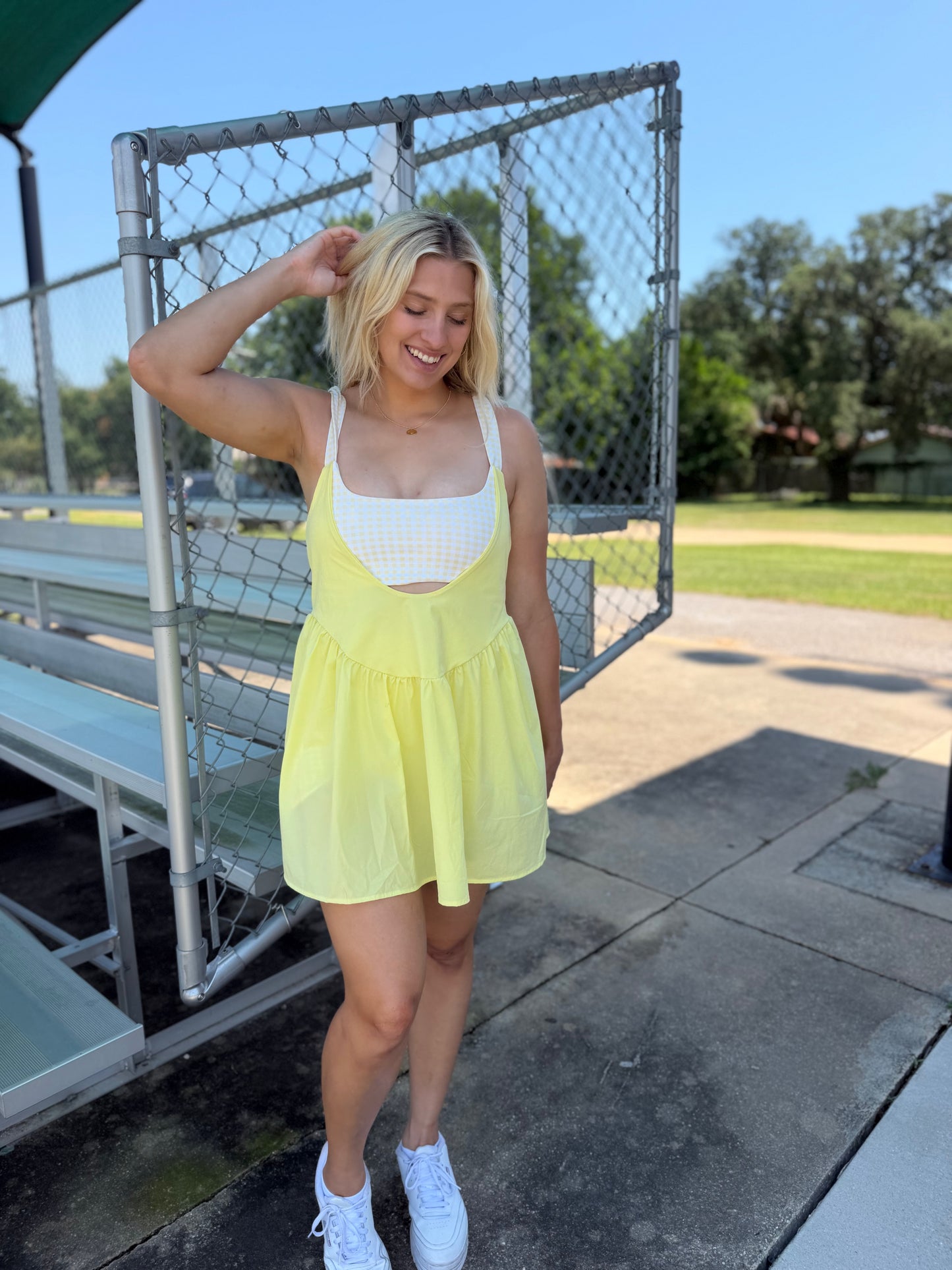 Lemon Drop Bubble Dress