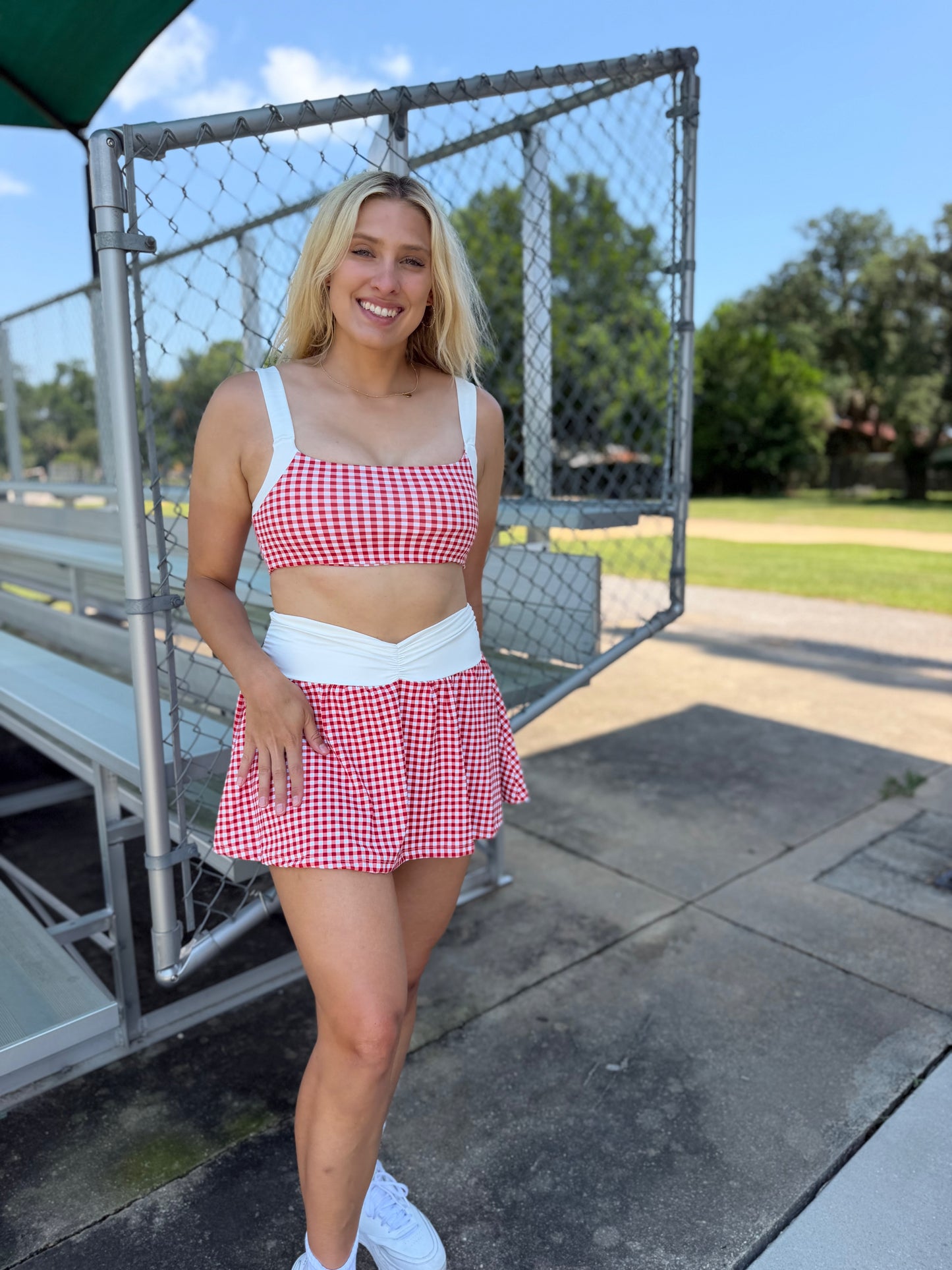 Cherry Picnic Skort