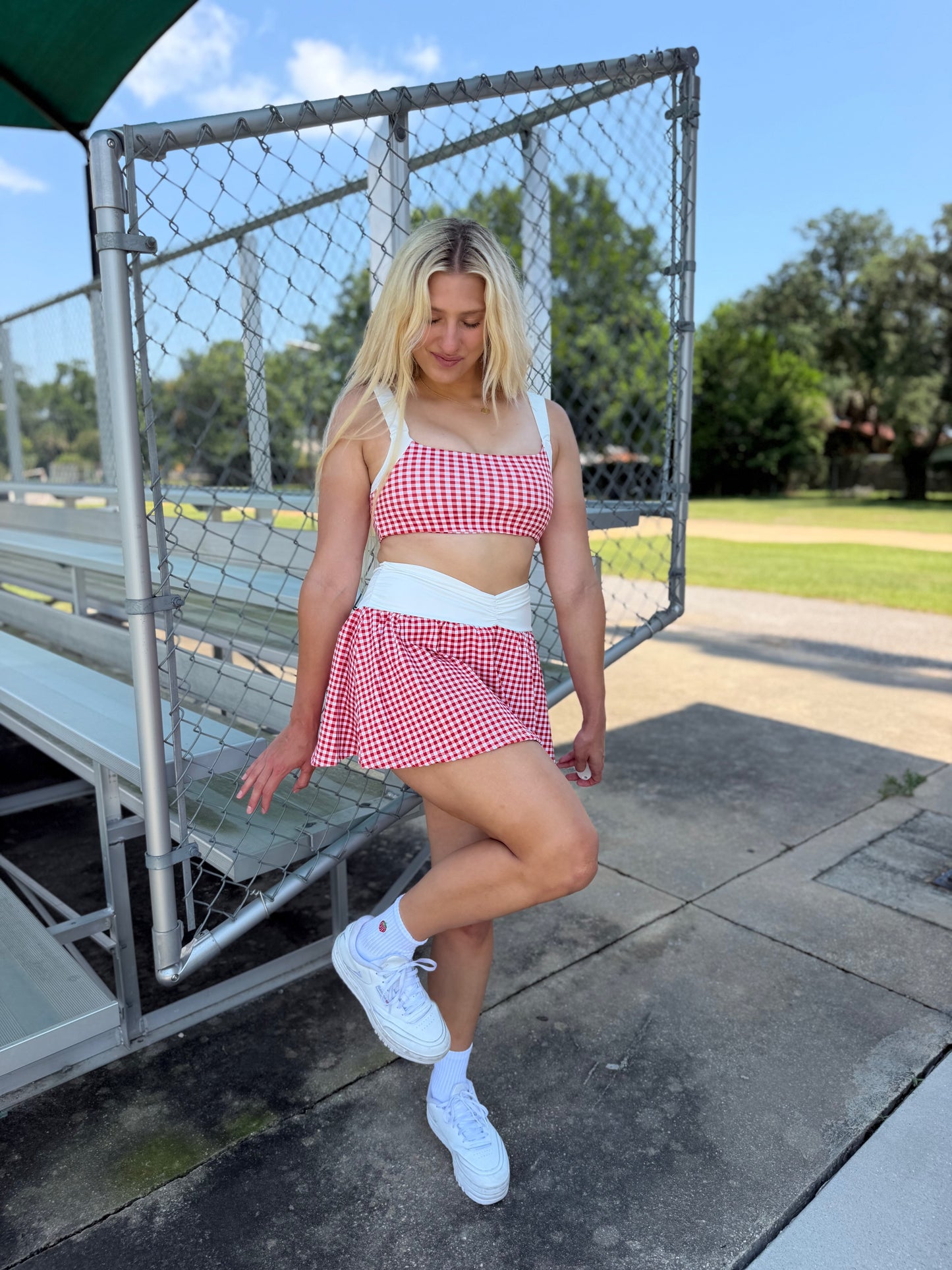 Cherry Picnic Skort