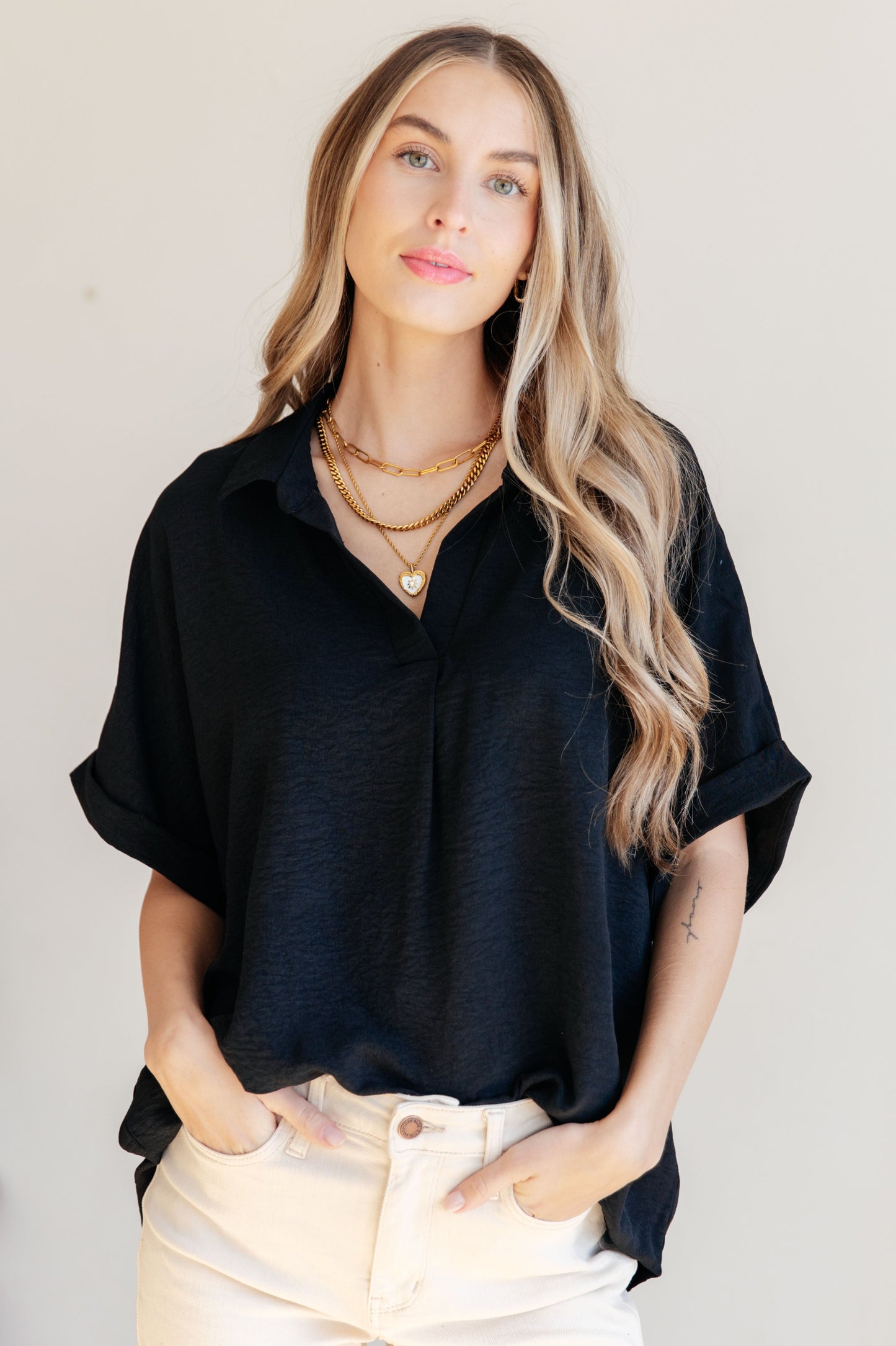 Dolman Top in Black